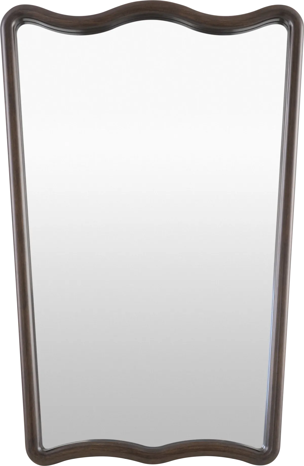 Ushihe Brown Dark Wood Decorative Mirror | Rooms to Go