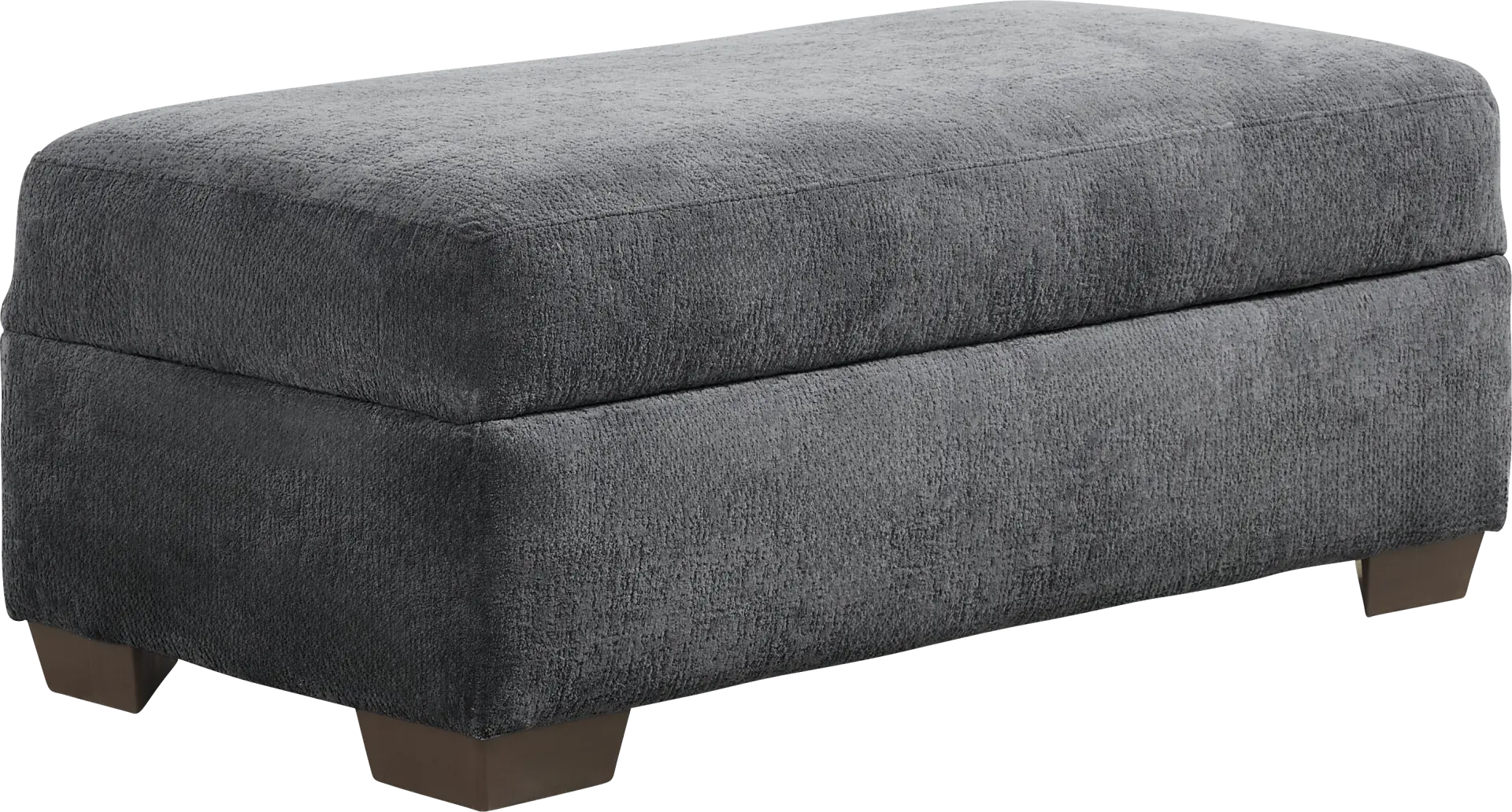 Wallace Gray Storage Ottoman