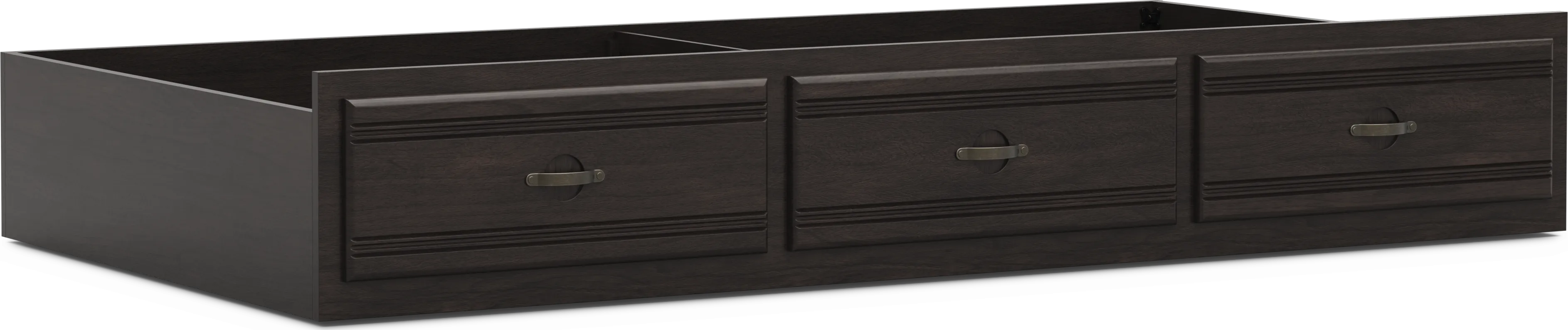 Kids Creekside 3.0 Charcoal Twin Storage Trundle - Thumbnail - Image 1