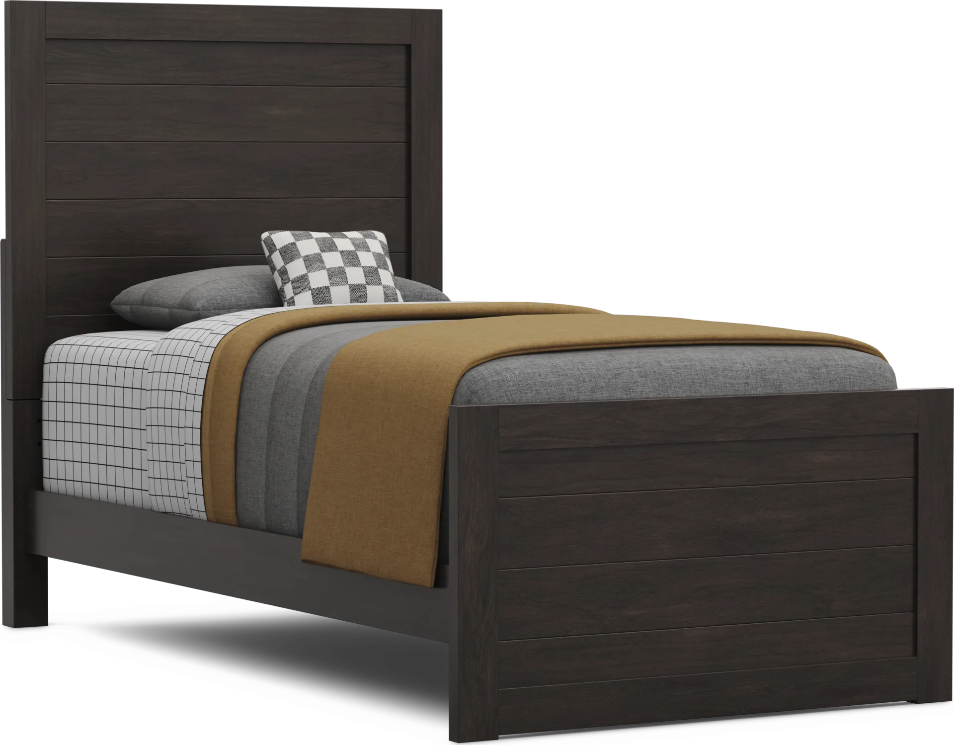 Kids Creekside 3.0 Charcoal Twin Panel Bedroom - Image 2