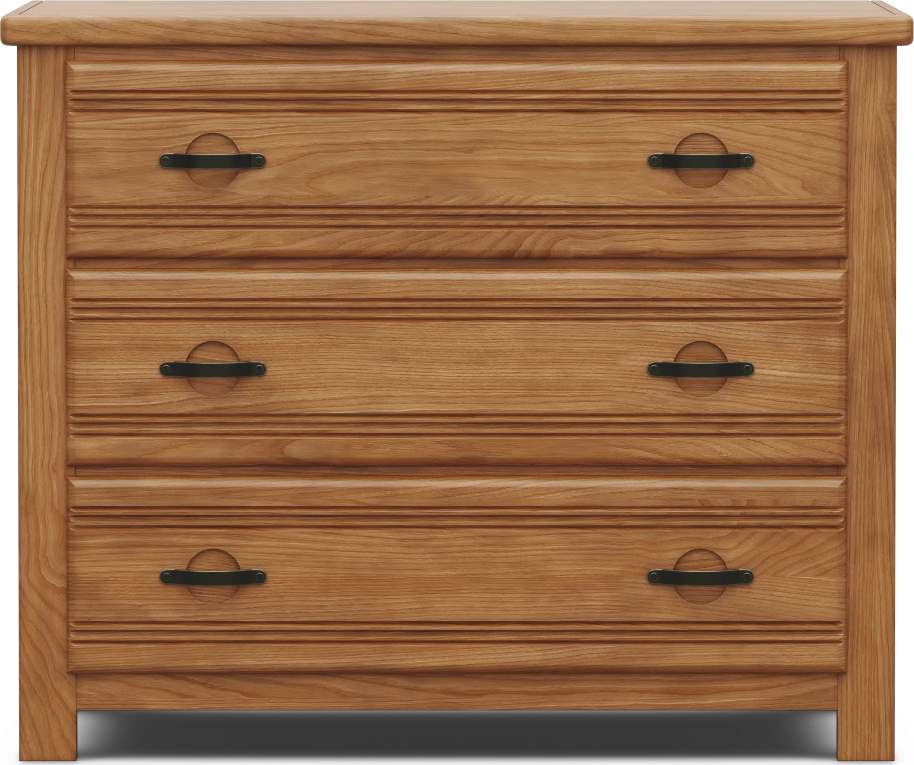 Kids Creekside 3.0 Chestnut Color 3-Drawer Chest - Thumbnail - Image 1