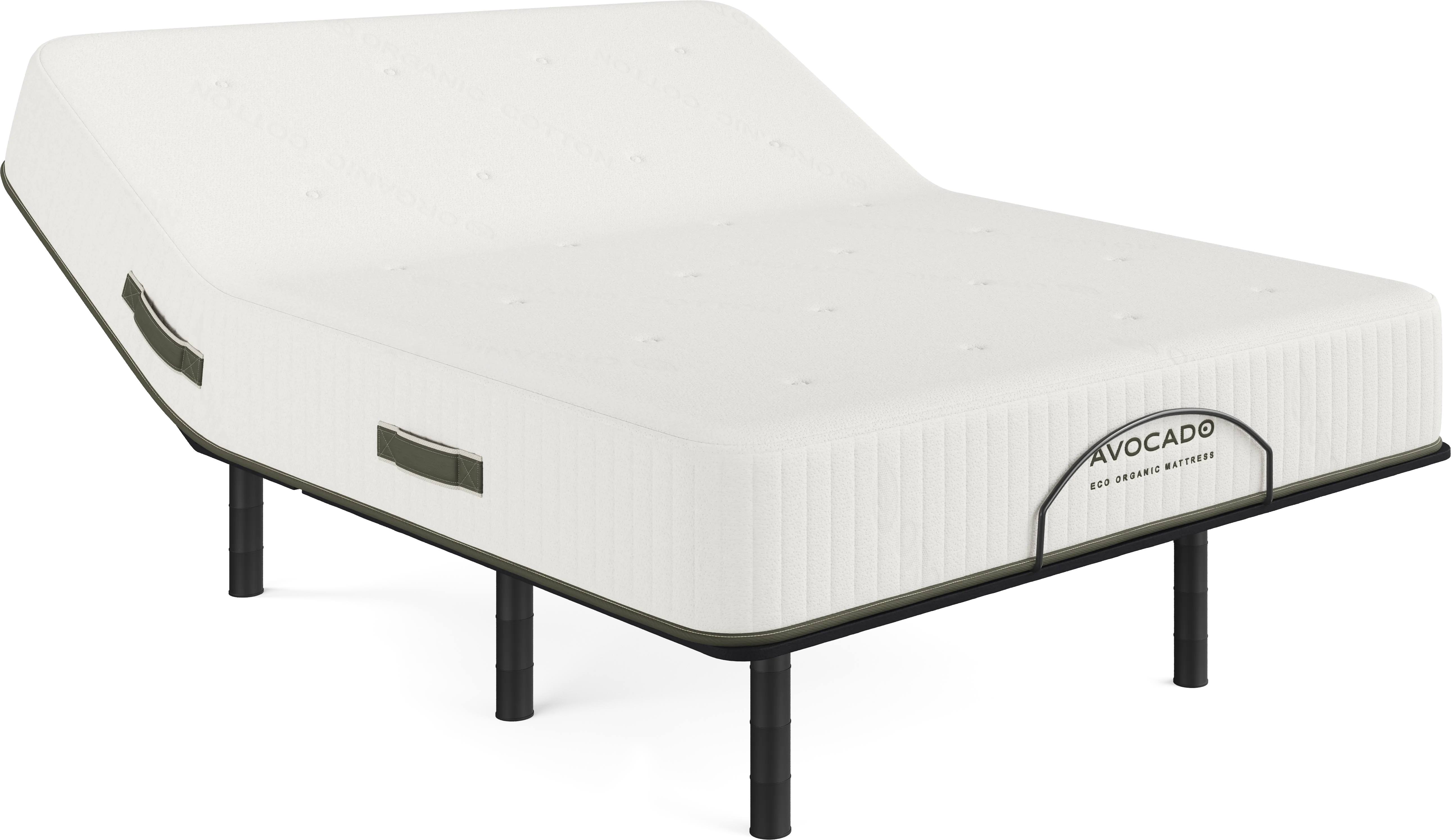 Avocado Eco Organic Tight Top King Mattress with Head Up Only Base - Thumbnail - Image 1