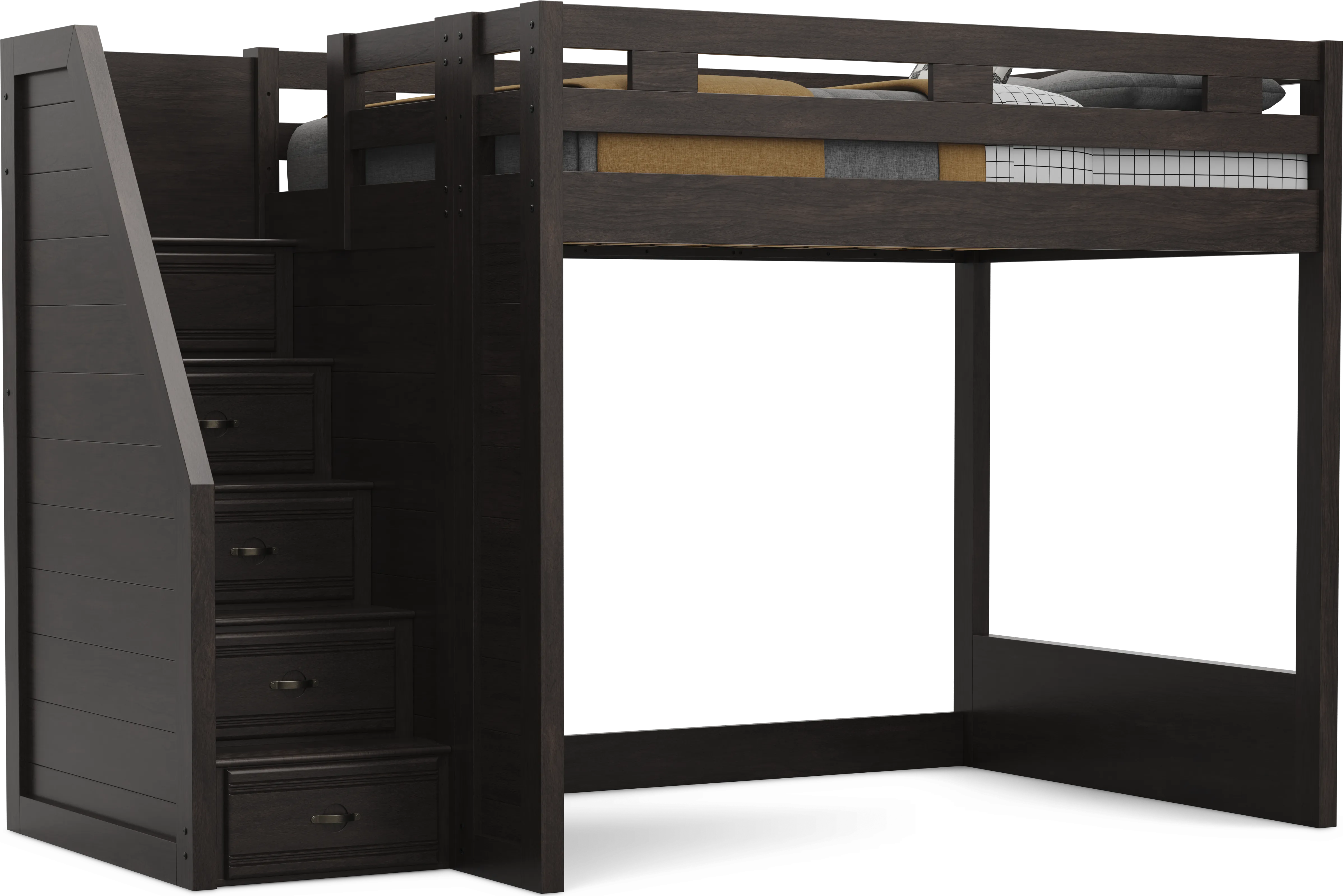 Kids Creekside 3.0 Charcoal Full Step Loft - Thumbnail - Image 1