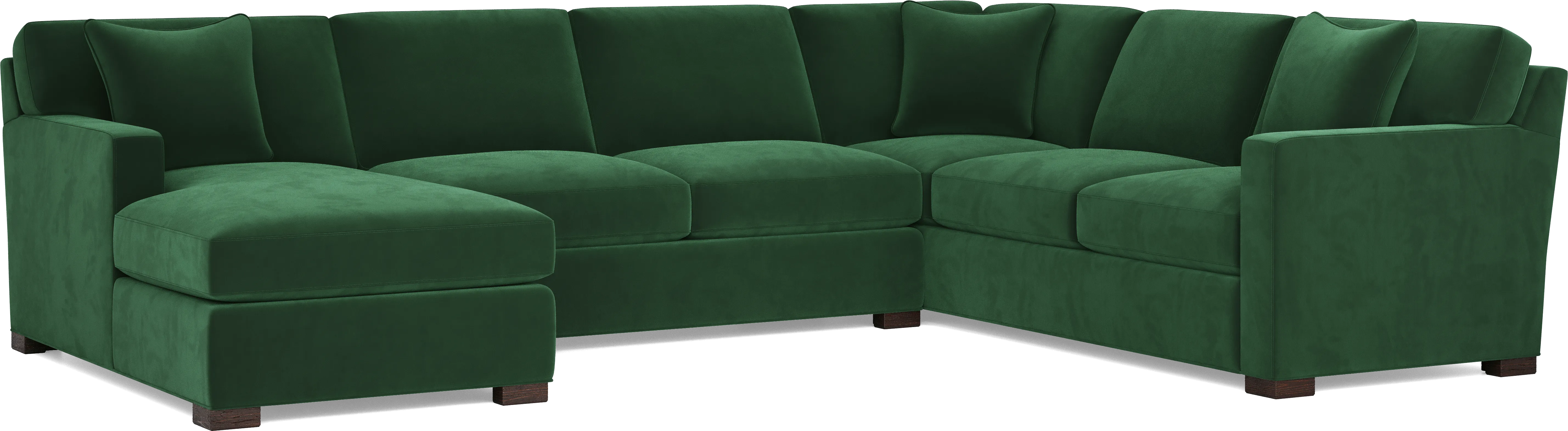 Harmonie Emerald 3 Pc Sectional - Thumbnail - Image 1