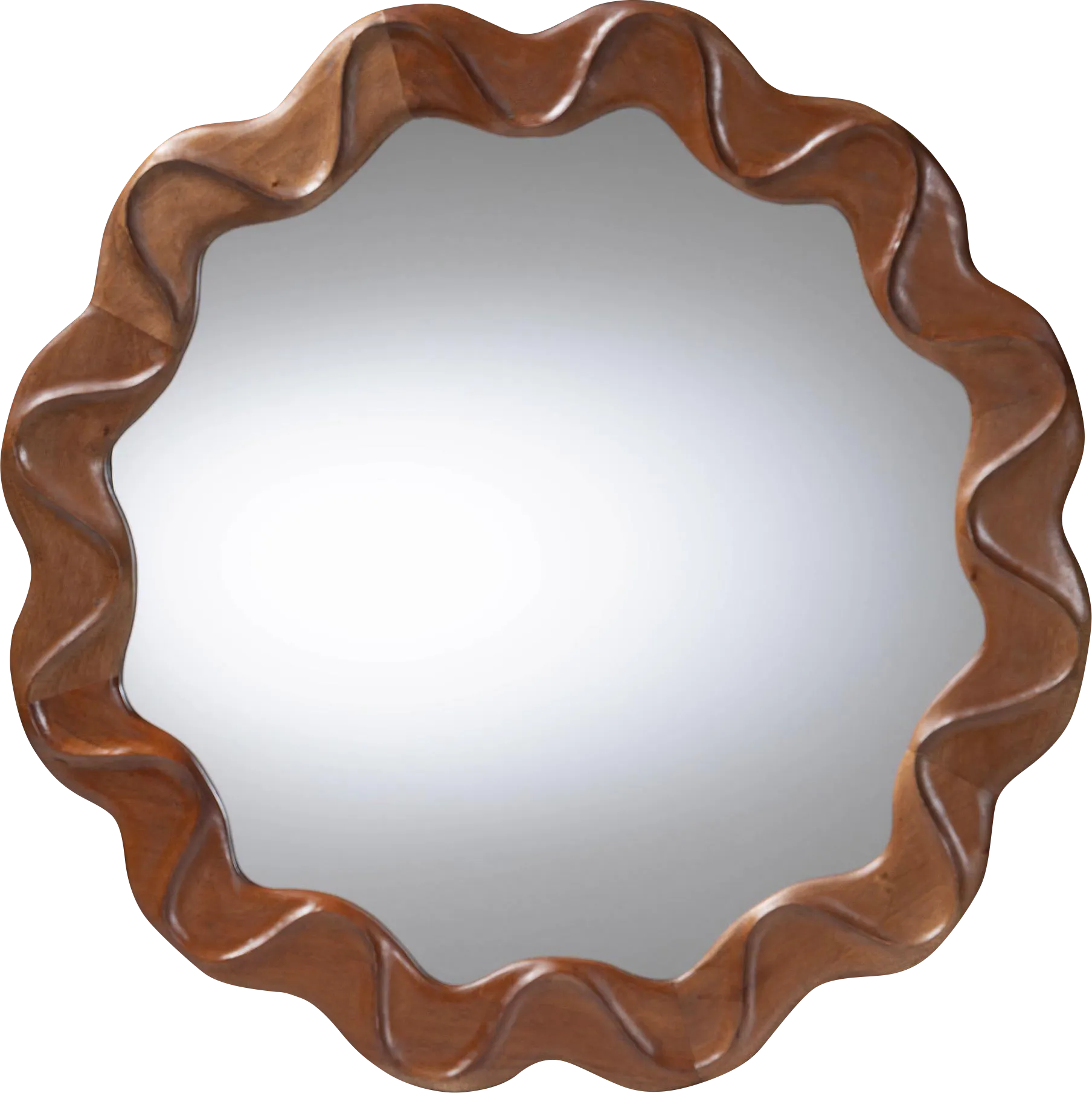 Vicada Brown Mirror - Thumbnail - Image 1