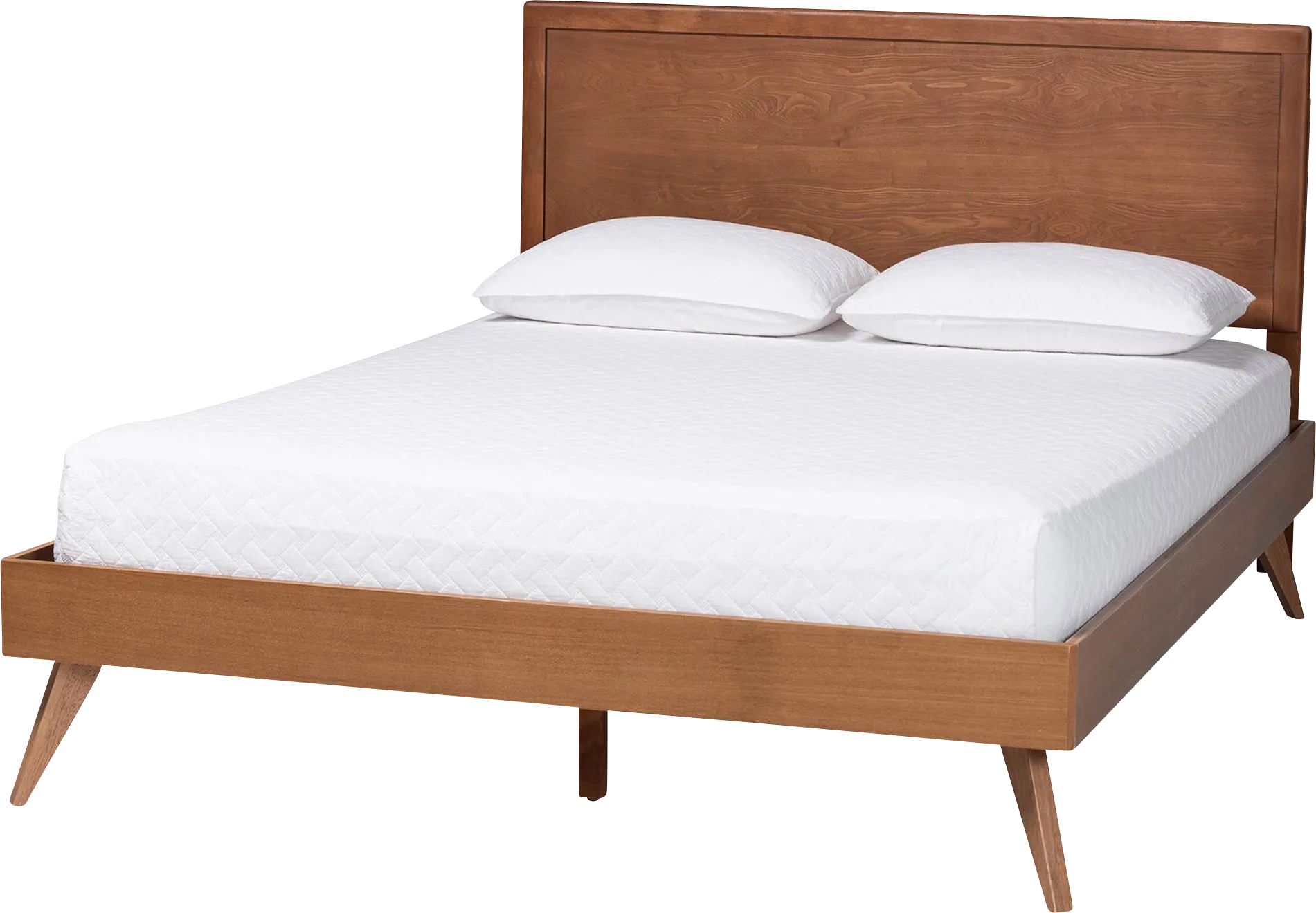 Venru Brown Queen Platform Bed - Image 1