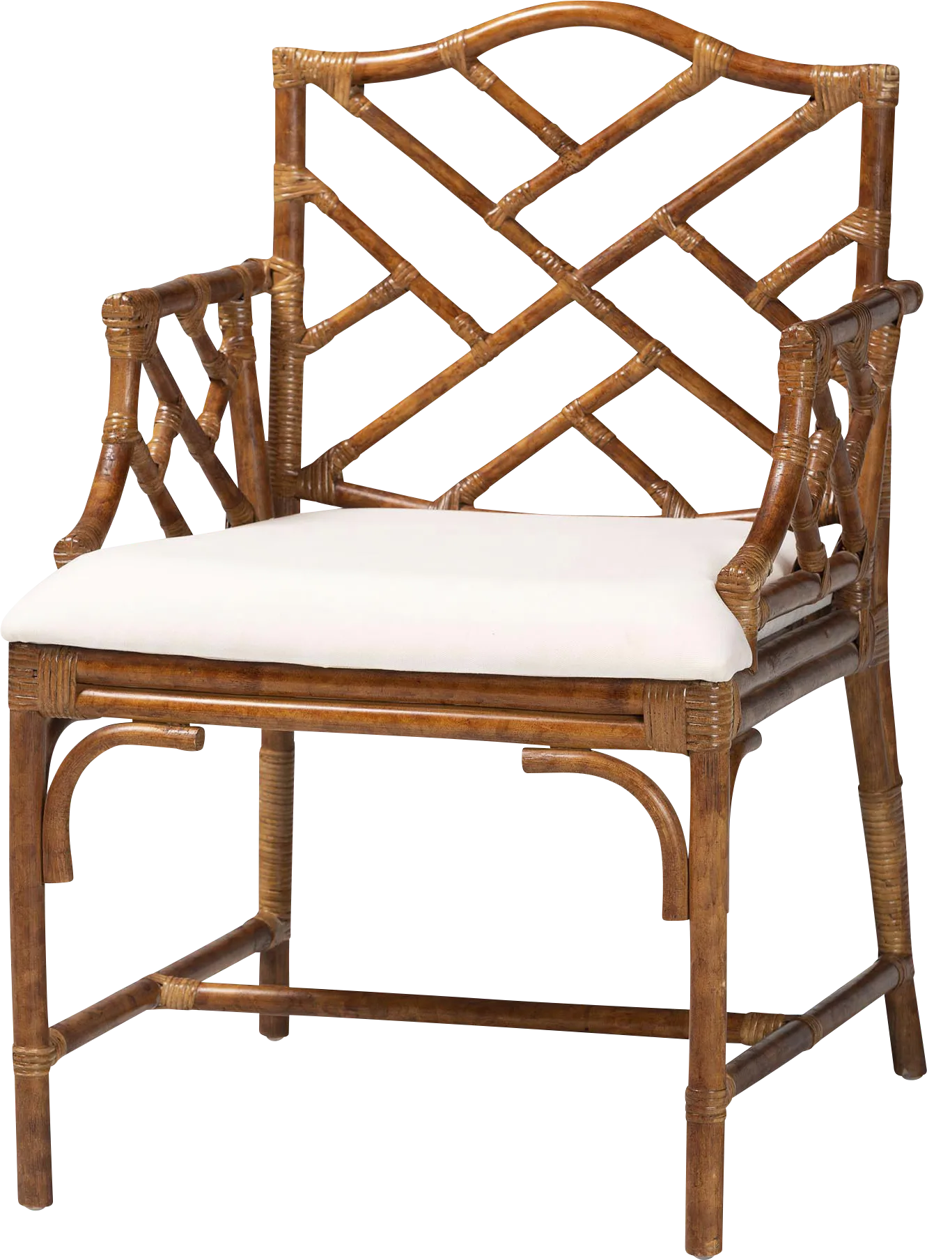 Josumu Brown Arm Chair - Image 1