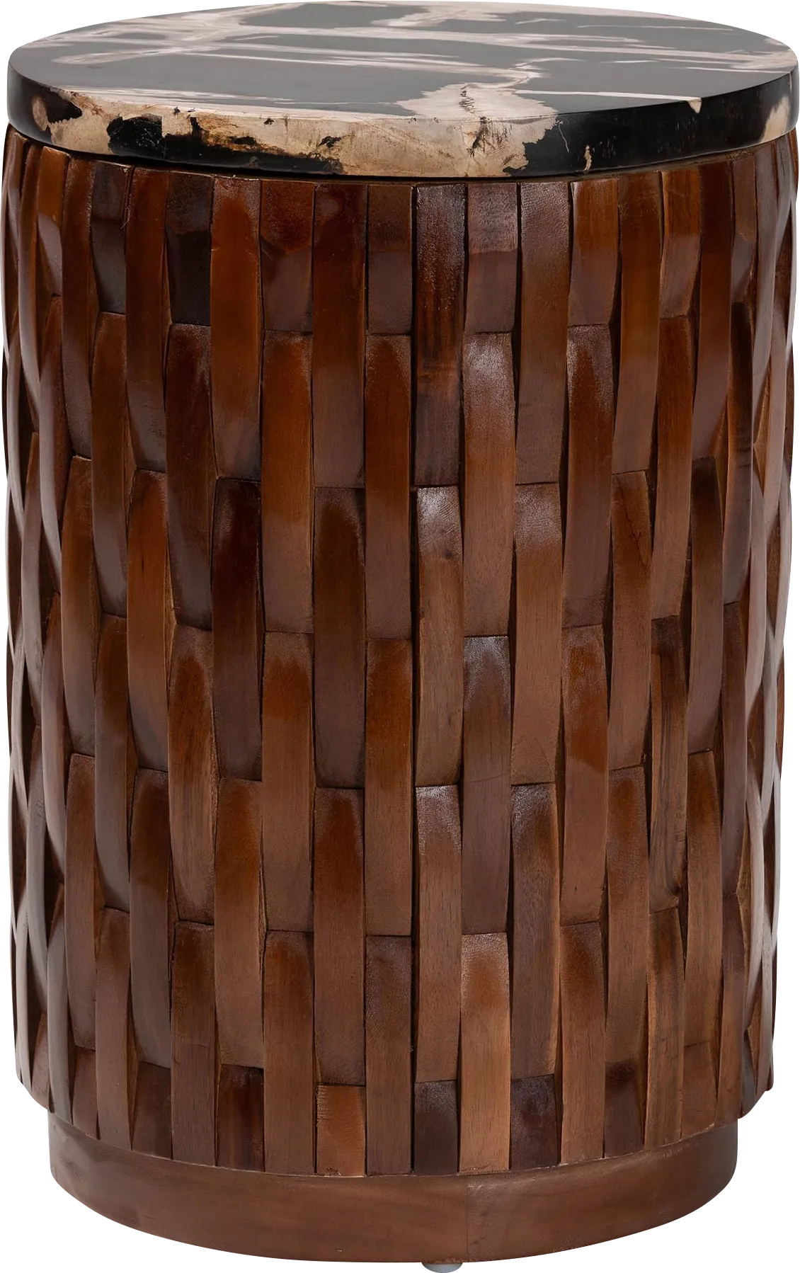 Monla Brown End Table - Thumbnail - Image 1