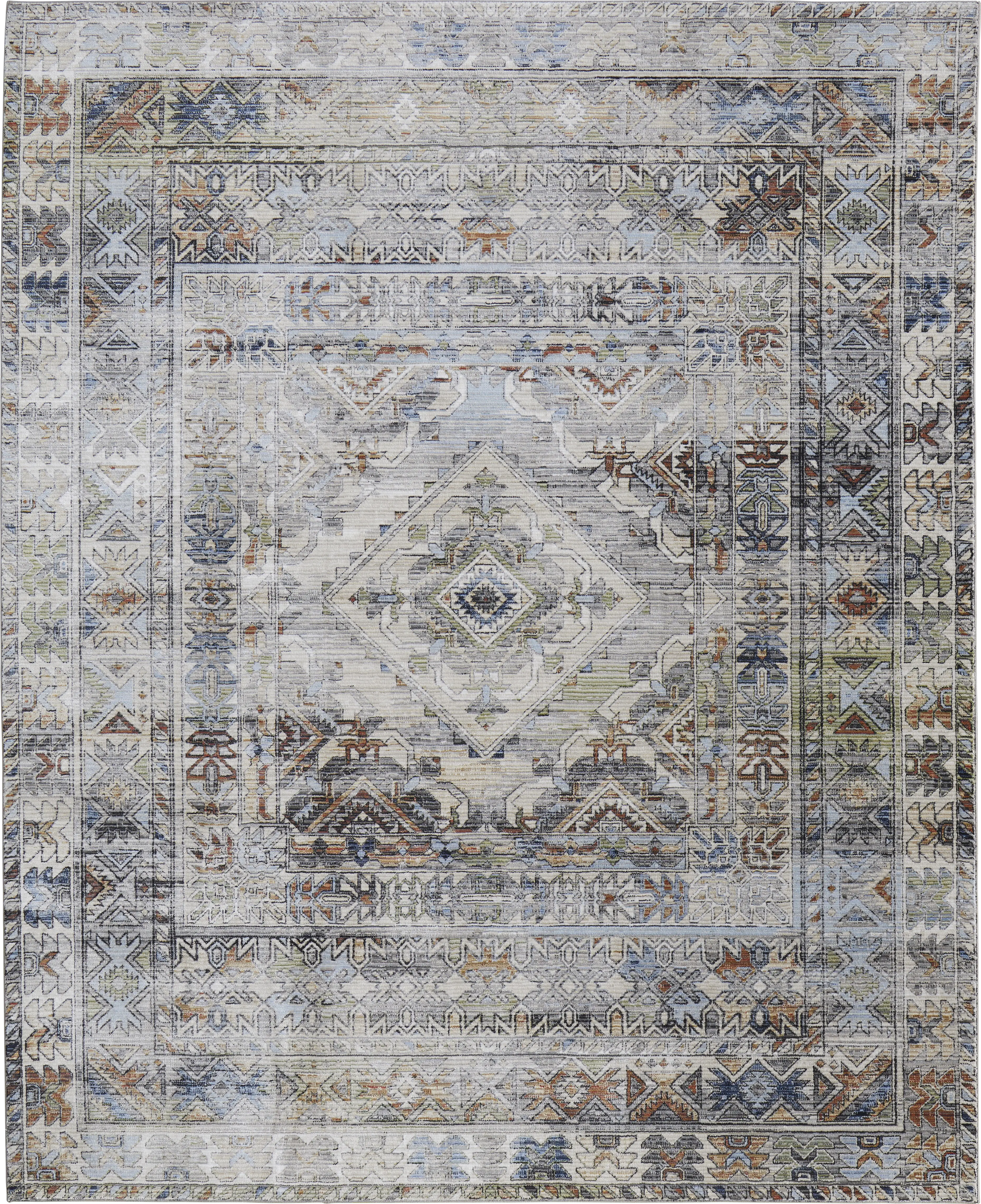 Coreison Gray 6'7 x 9'6 Rug - Thumbnail - Image 1