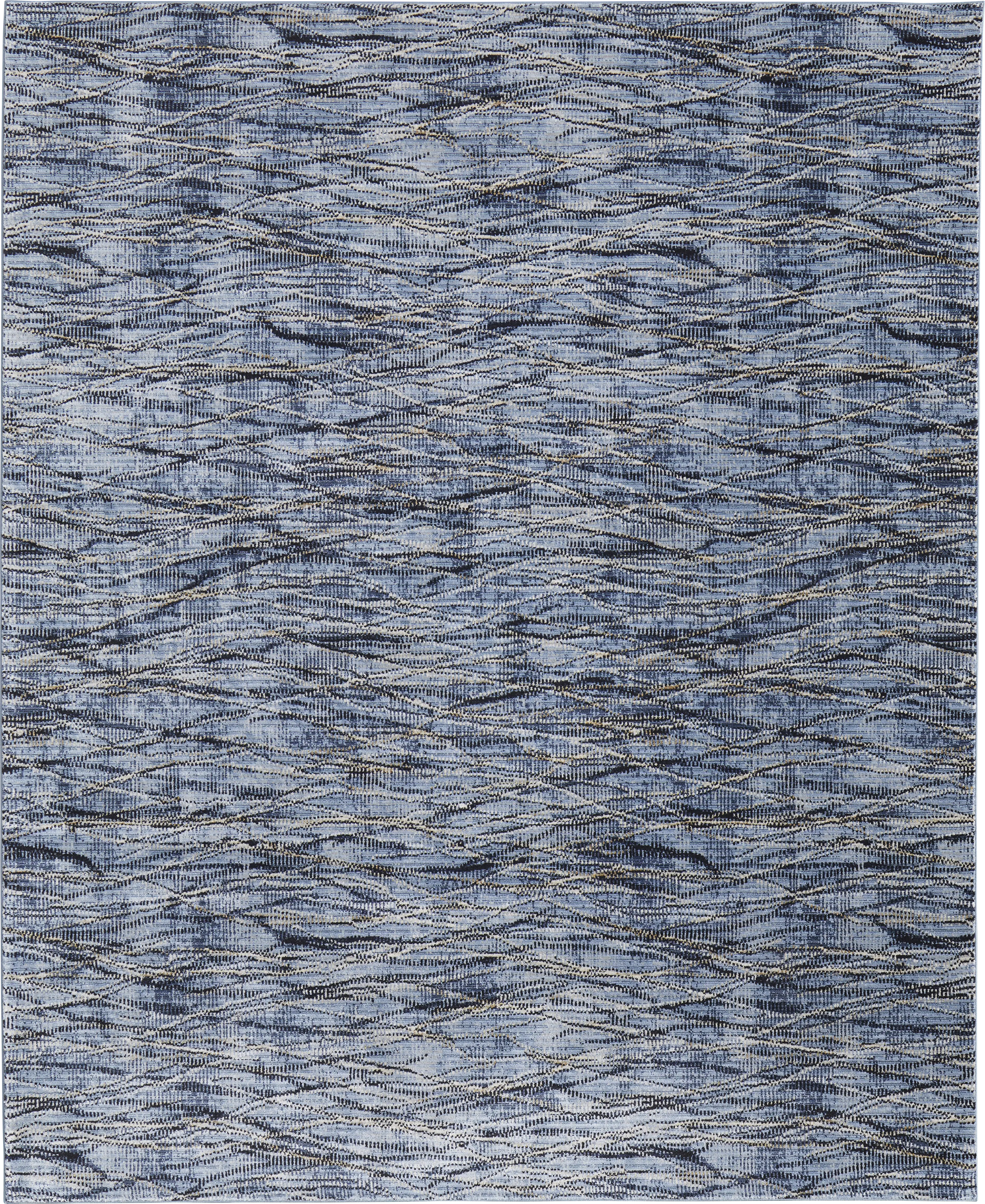 Sailcast Blue 5' x 7'6 Rug - Thumbnail - Image 1
