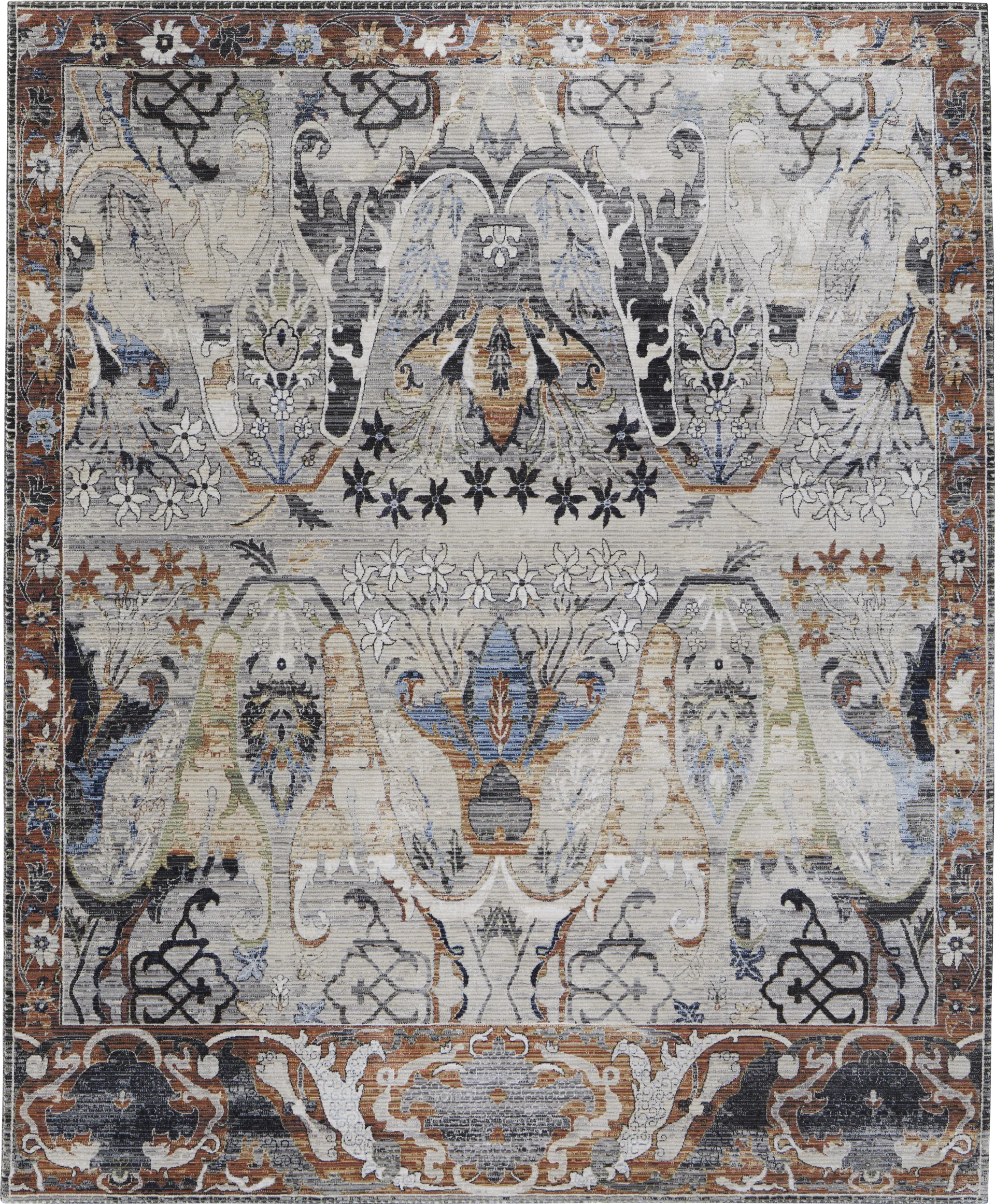 Petaltak Multi 6'7 x 9'6 Rug - Image 1