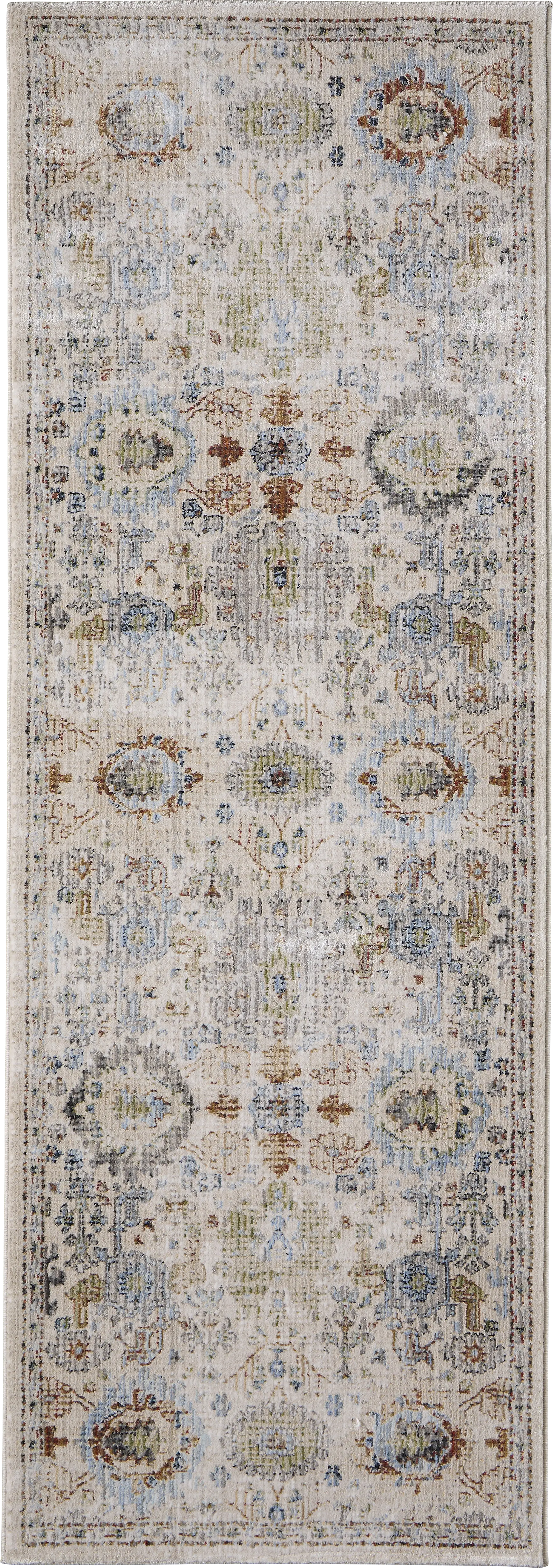 Houndly Beige 2'6 x 7'3 Runner - Thumbnail - Image 1