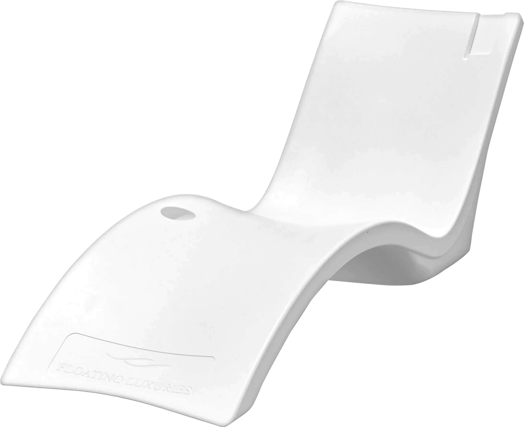 Tula White Pool Lounger - Thumbnail - Image 1
