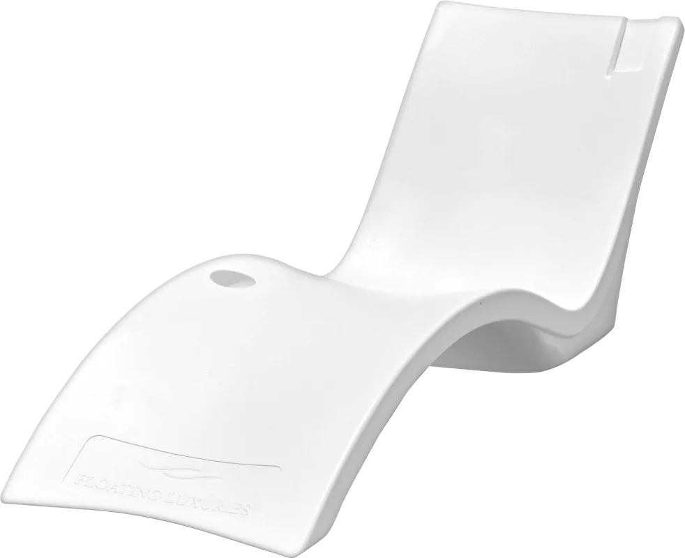 Tula White Pool Lounger