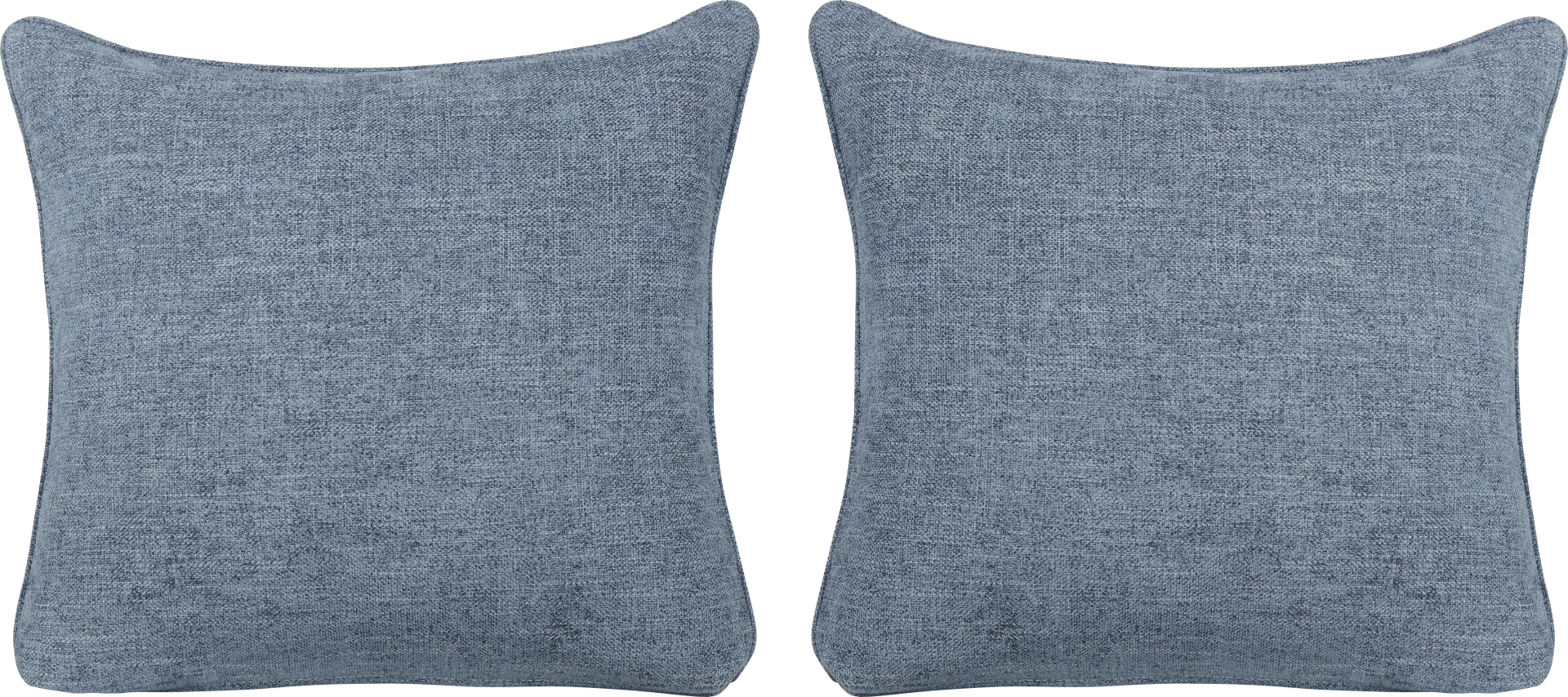 Jolie Chambray Accent Pillow Set of 2 - Image 1
