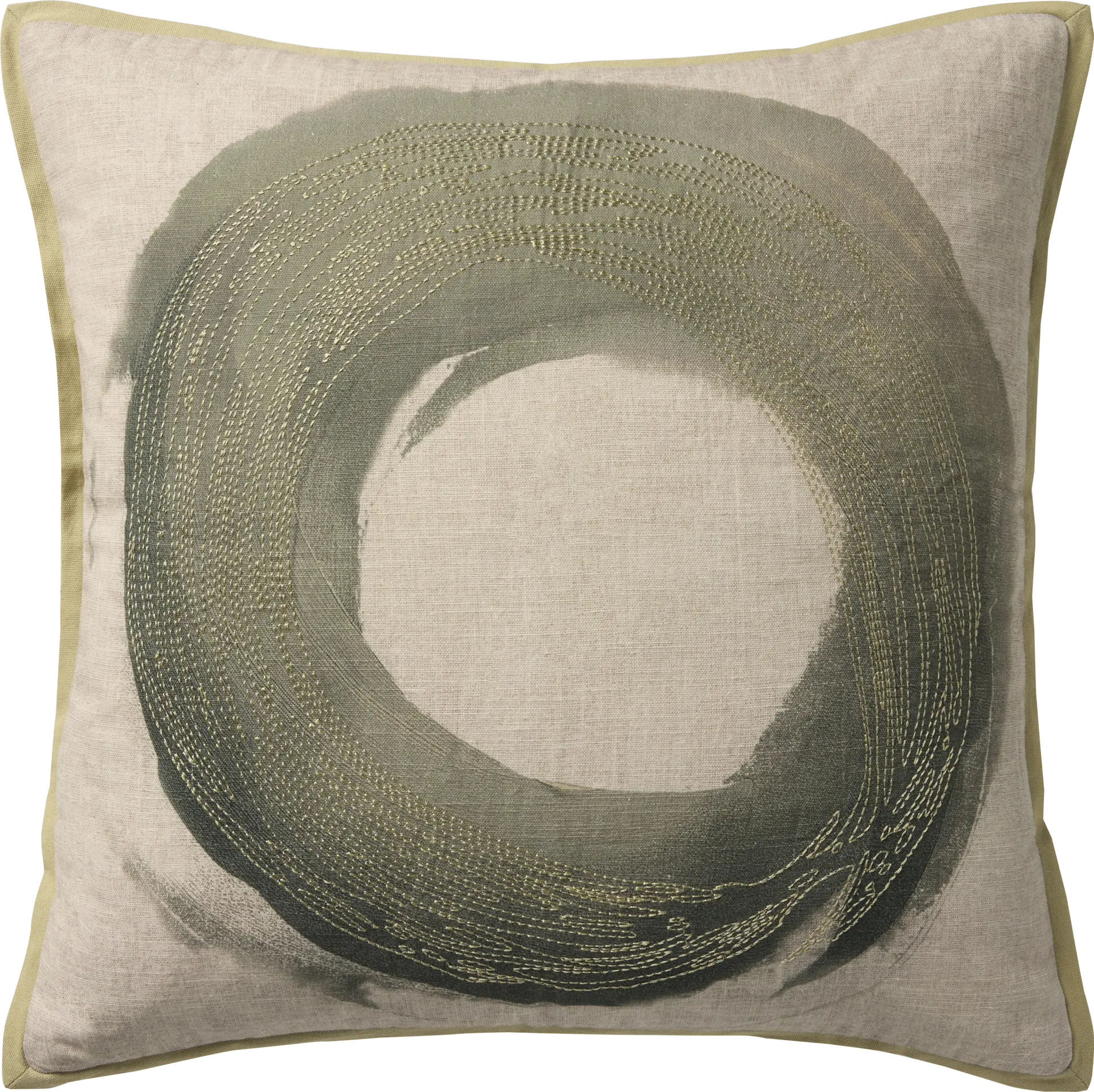 Seacliff Green Accent Pillow