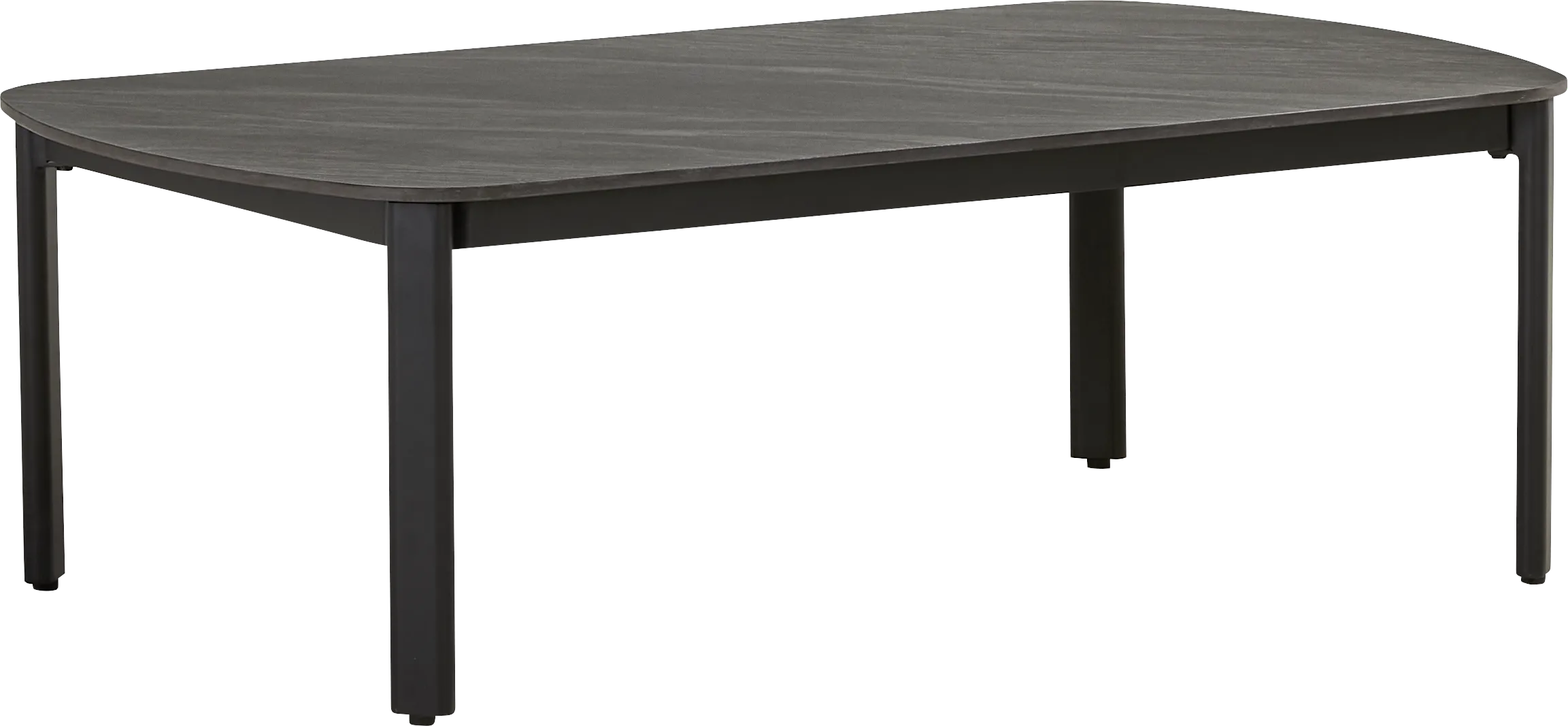 Porto Black Outdoor Cocktail Table - Image 1