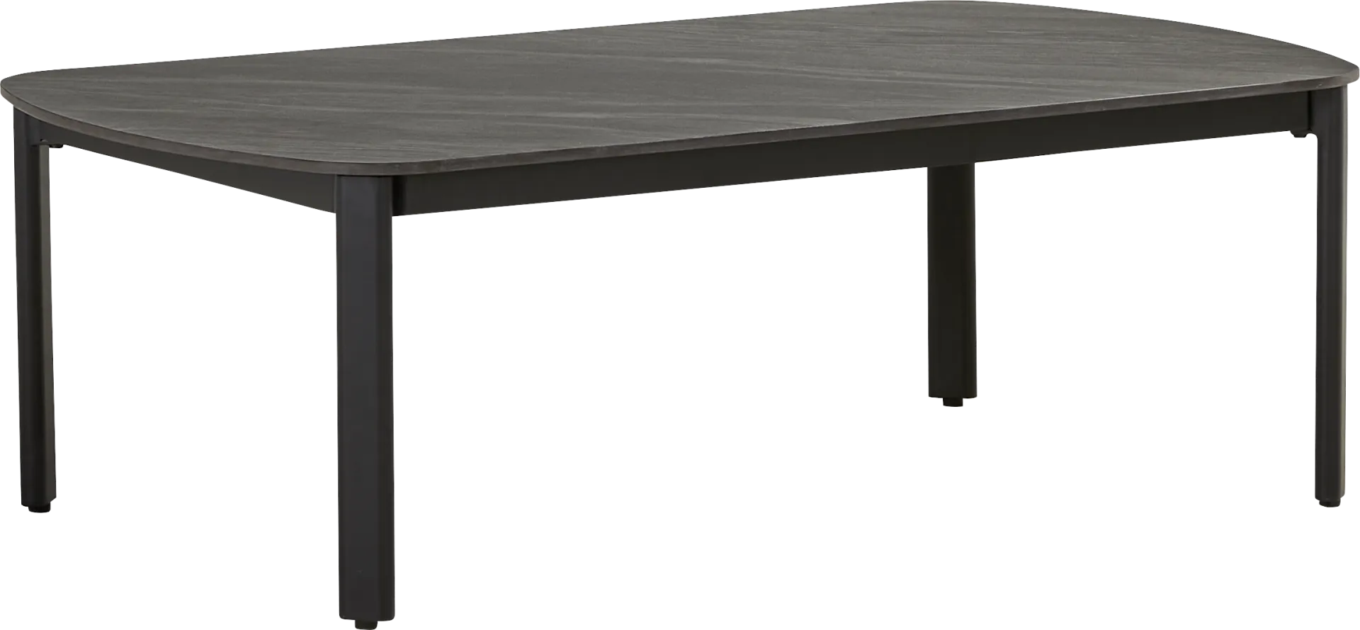 Porto Black Outdoor Cocktail Table - Image 1