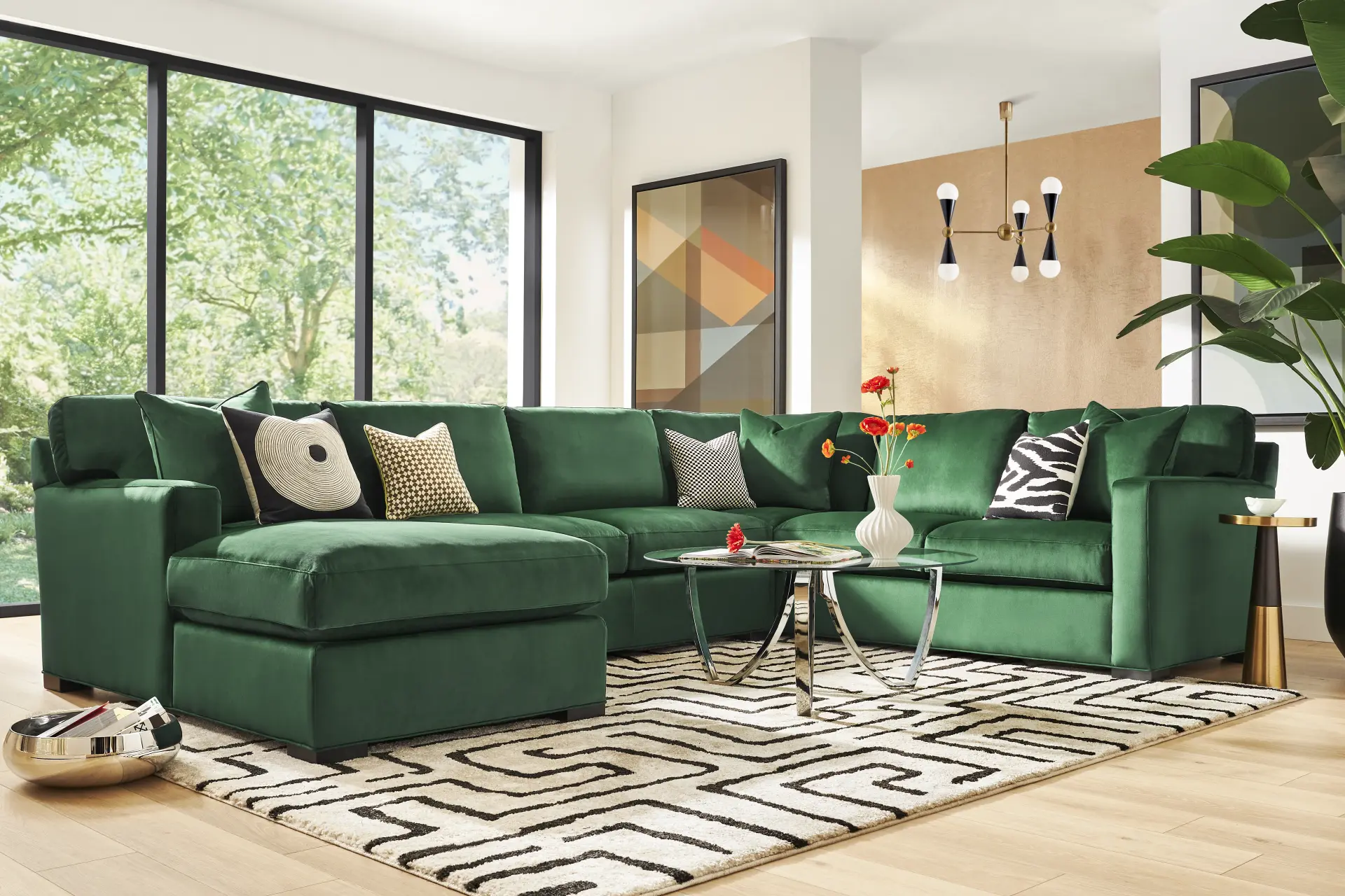 Harmonie Emerald 3 Pc Sectional