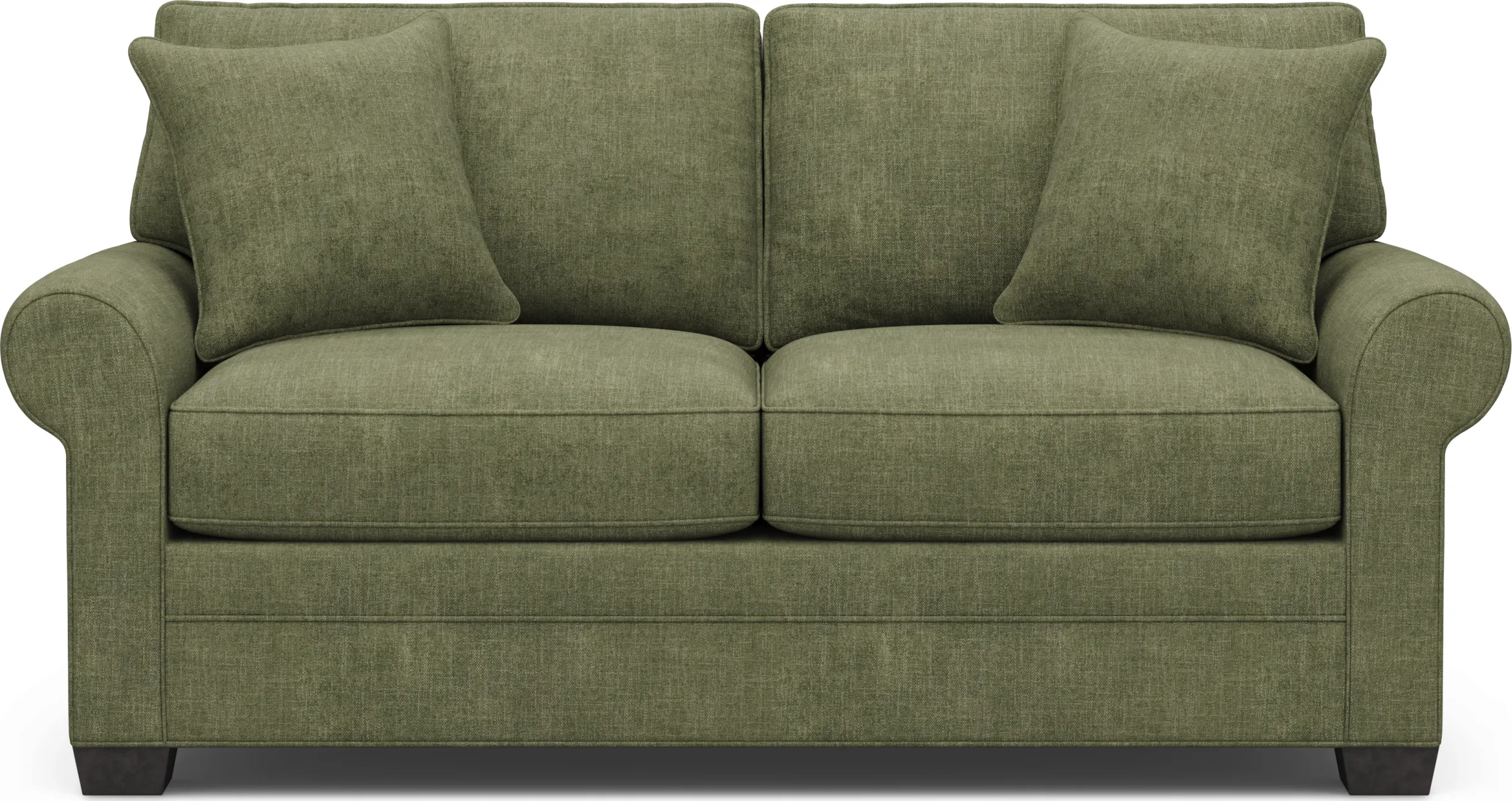 Bellingham Avocado Loveseat - Thumbnail - Image 1