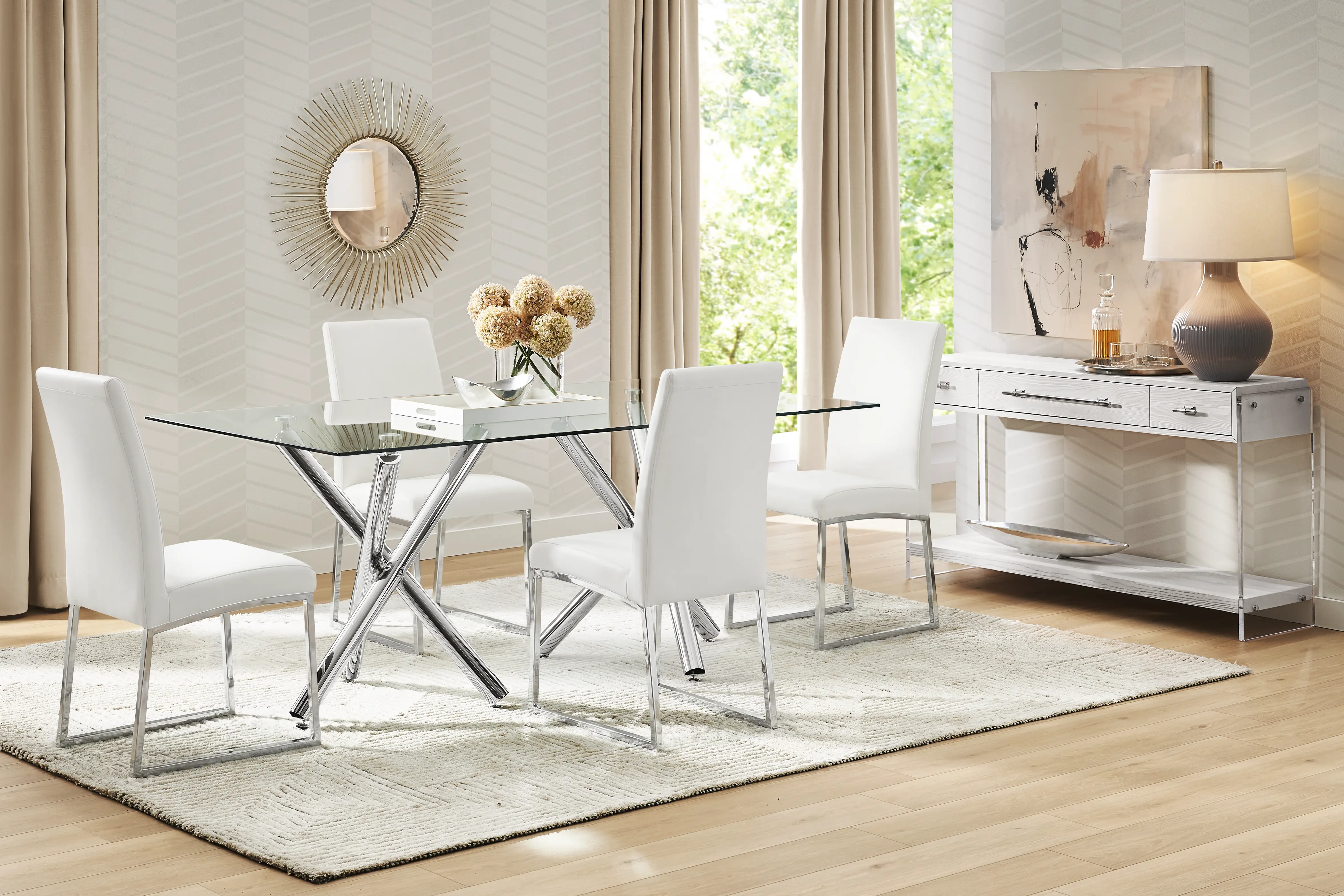 Jules Off-White Side Chair - Thumbnail - Image 2