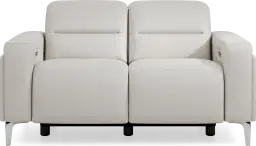 dual power reclining loveseat