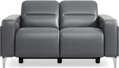 dual power reclining loveseat