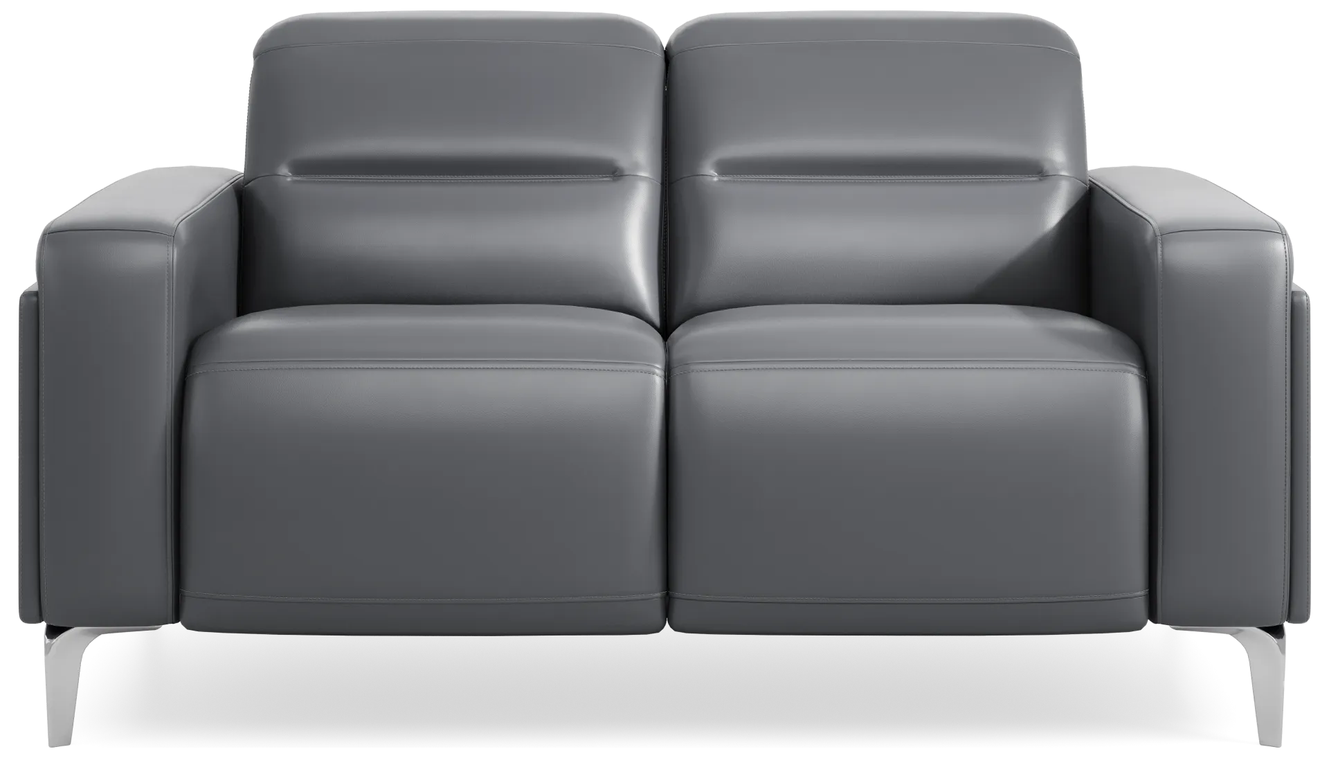 blue loveseat
