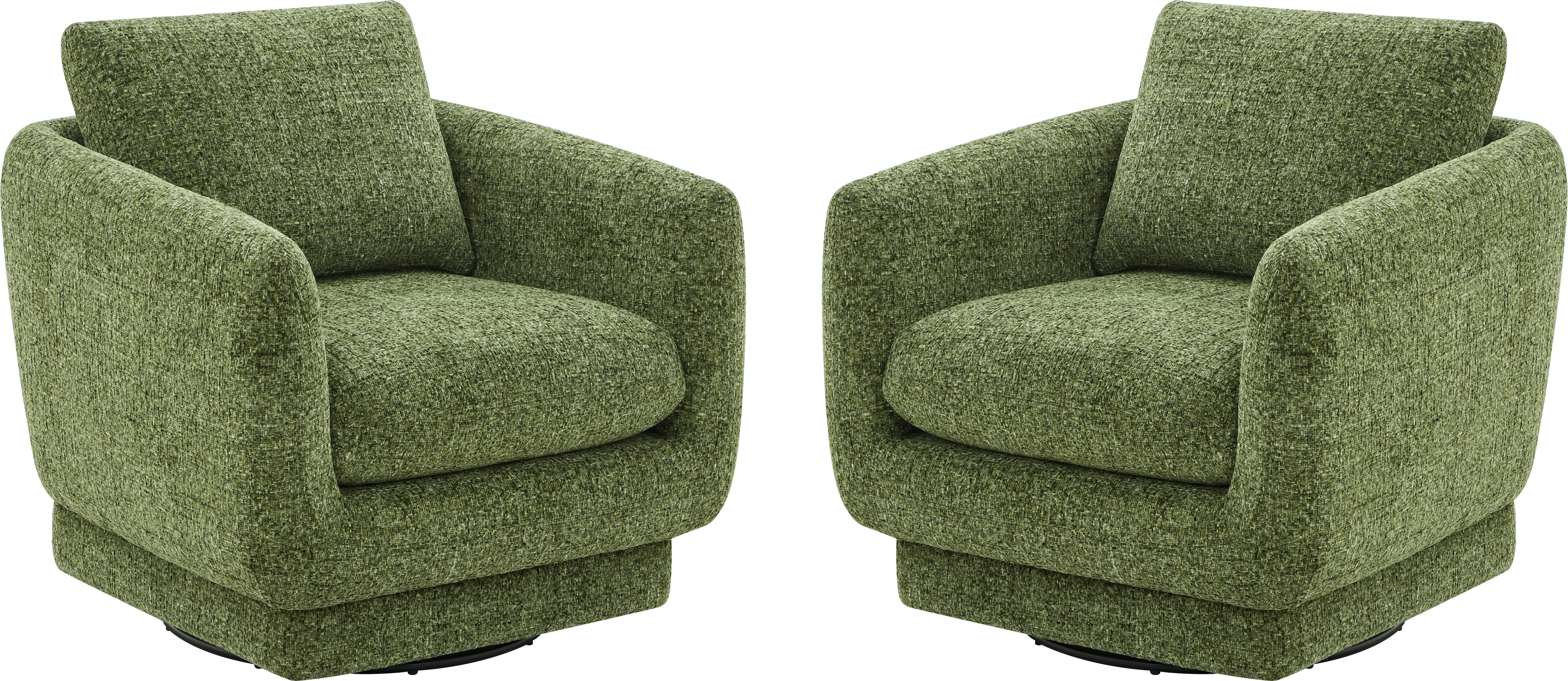 Carmen Forest Swivel Chair, Set of 2 - Thumbnail - Image 1