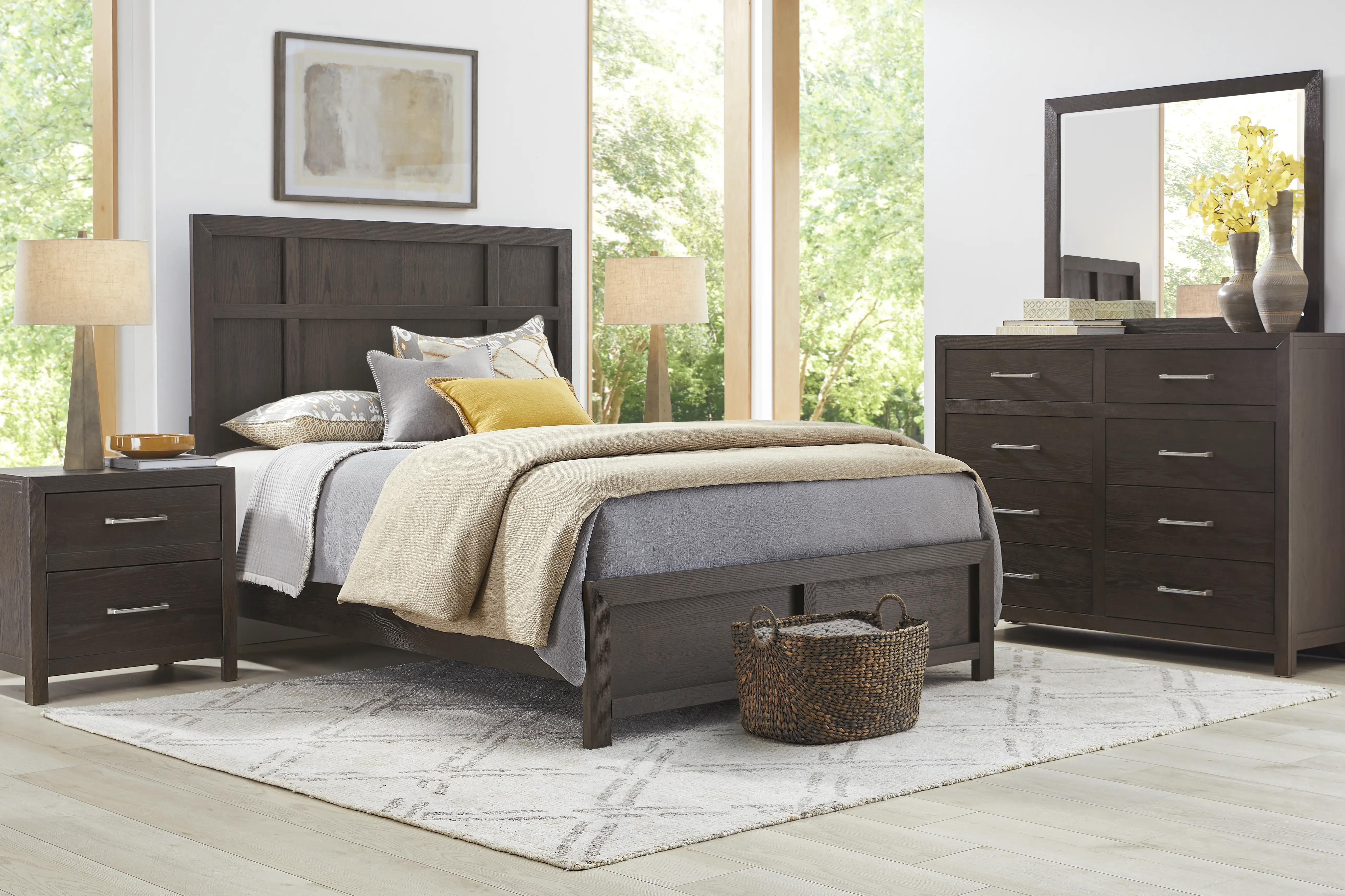 Woodley Dark Brown Dresser - Image 2