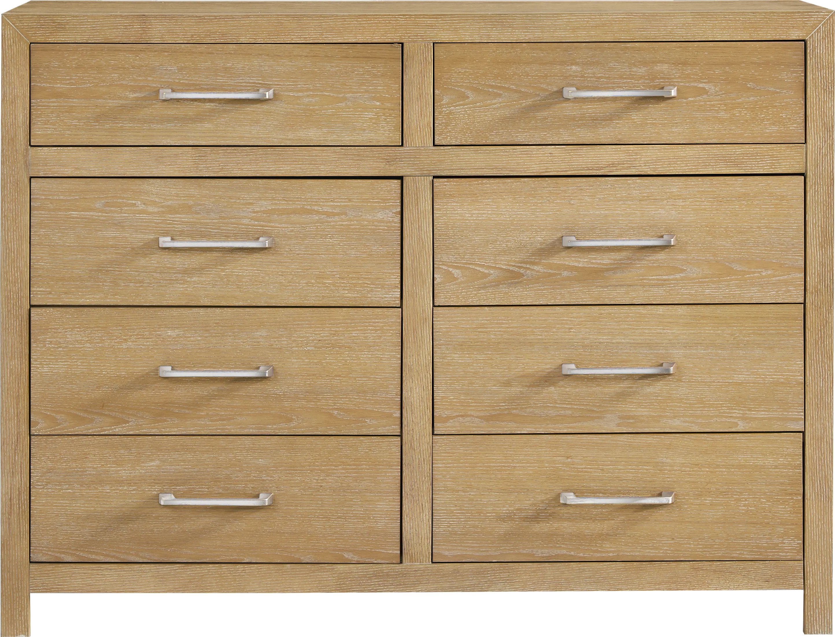 Woodley Natural 5 Pc King Panel Bedroom - Thumbnail - Image 6