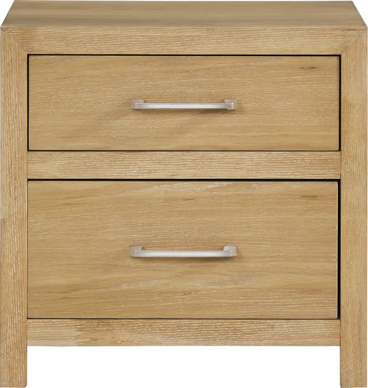 Woodley Natural Nightstand