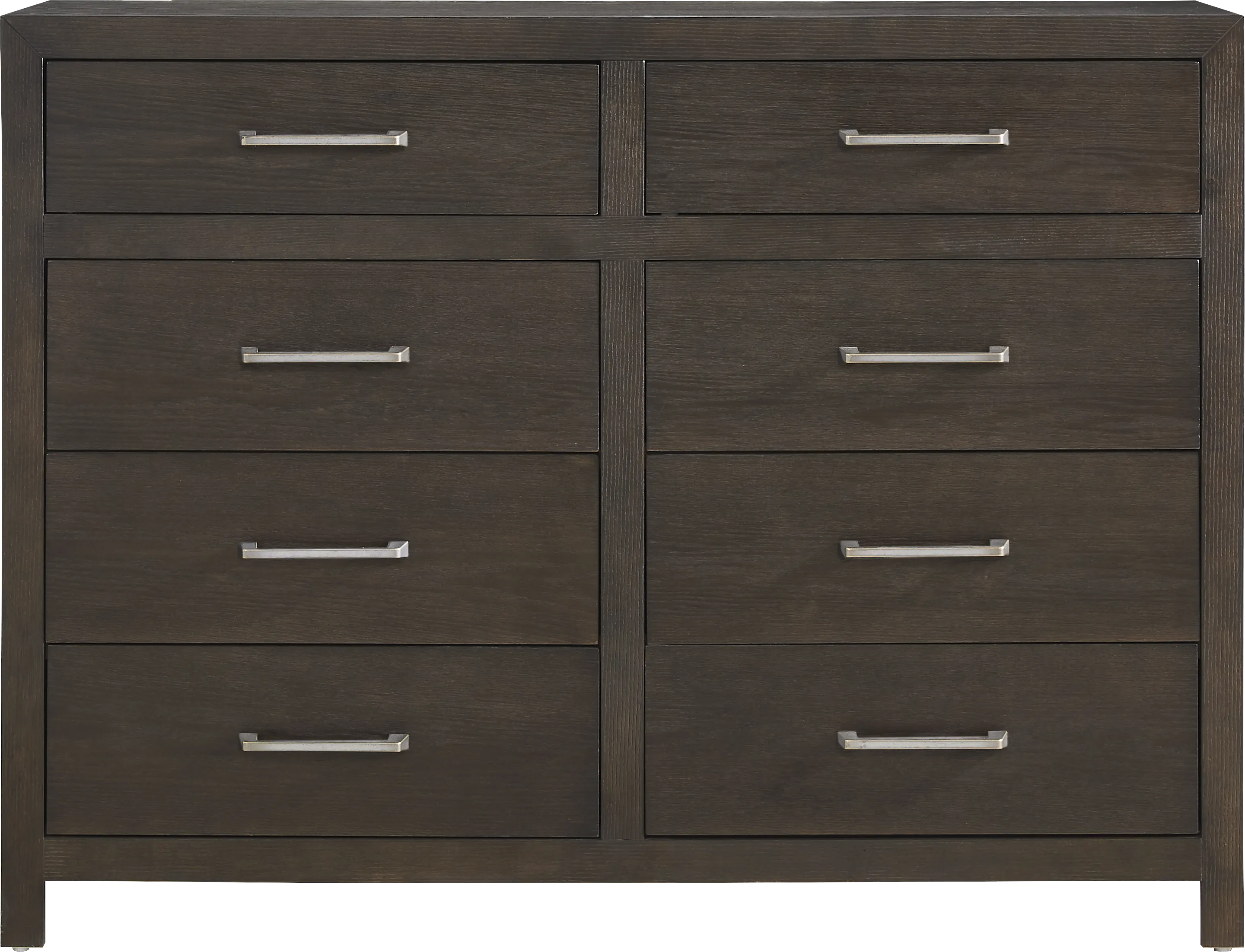 Woodley Dark Brown 5 Pc King Panel Bedroom - Thumbnail - Image 5