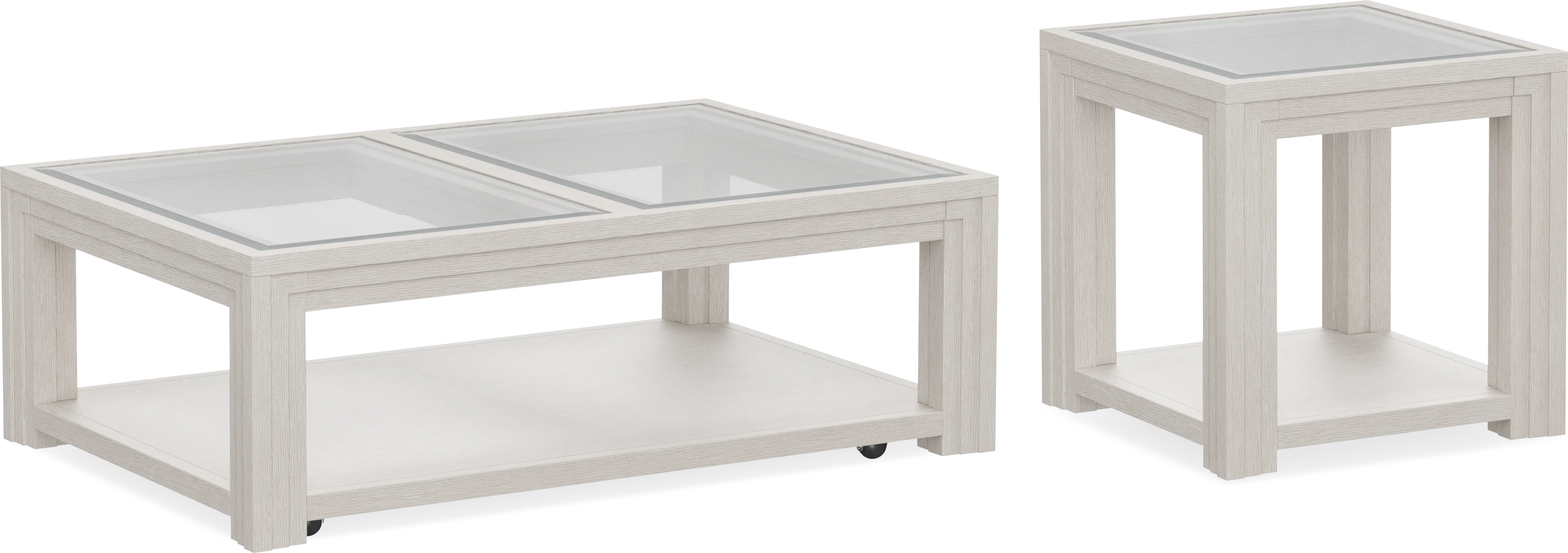 Royal Park Ivory 2 Pc Table Set - Thumbnail - Image 1