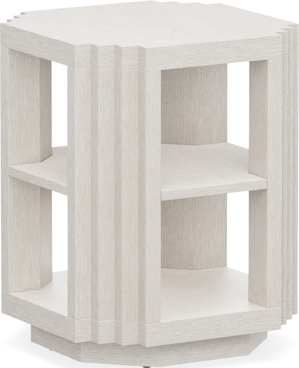 Royal Park Ivory Chairside Table