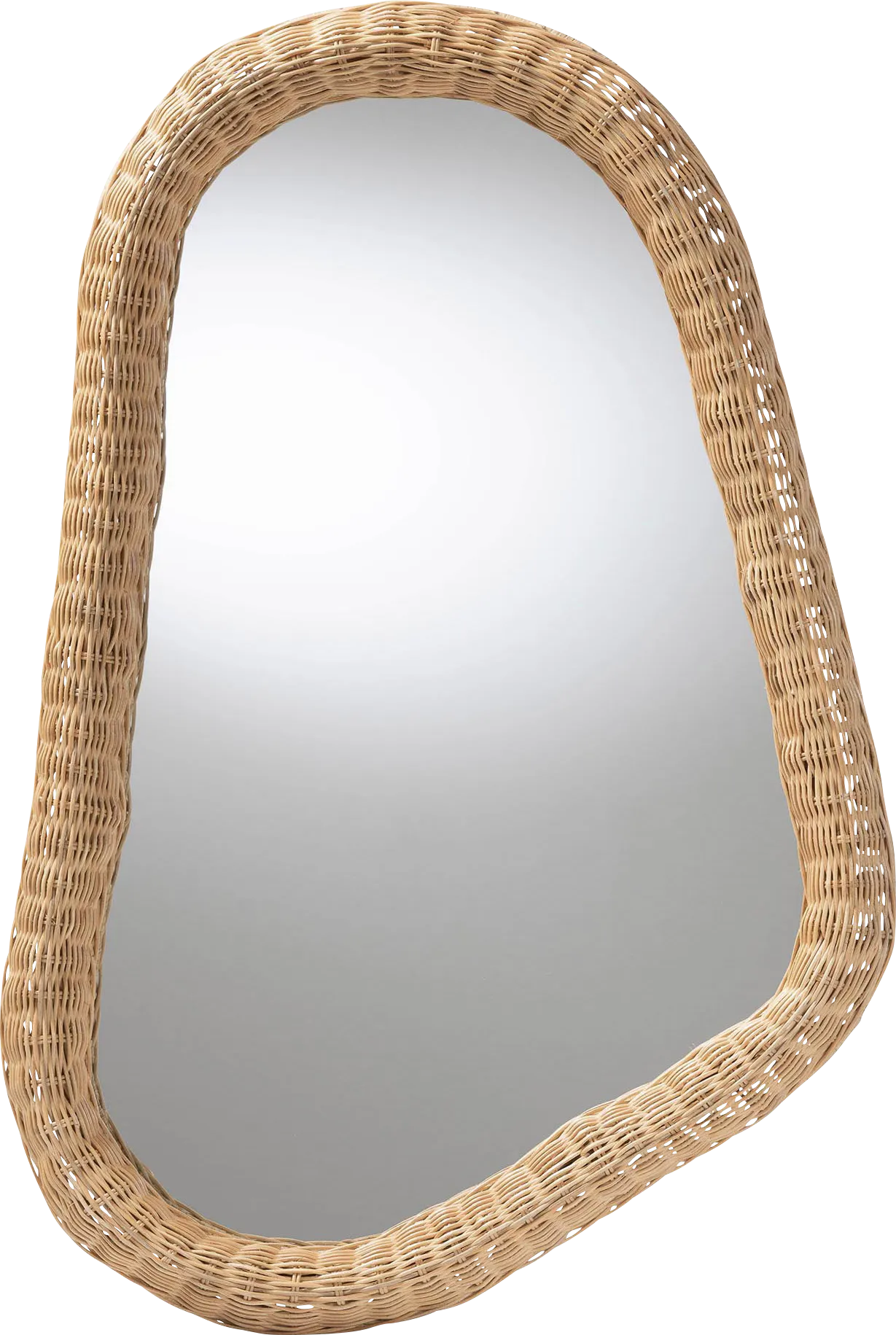 Bonath Brown Abstract Mirror - Thumbnail - Image 1