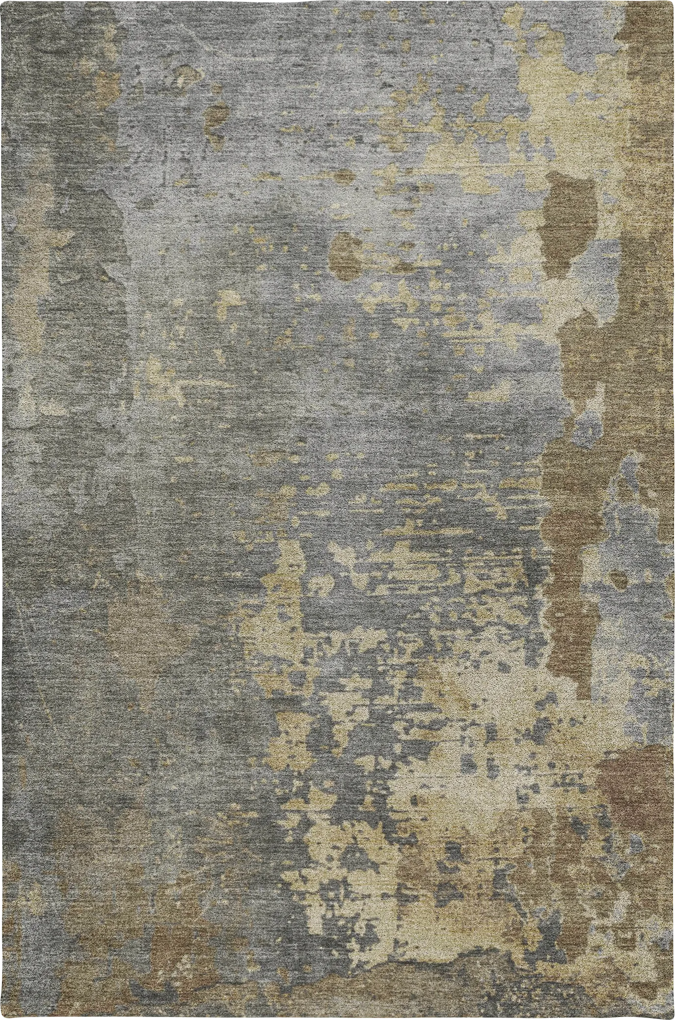 Tinde Gray 5' x 8' Machine Washable Rug - Image 1