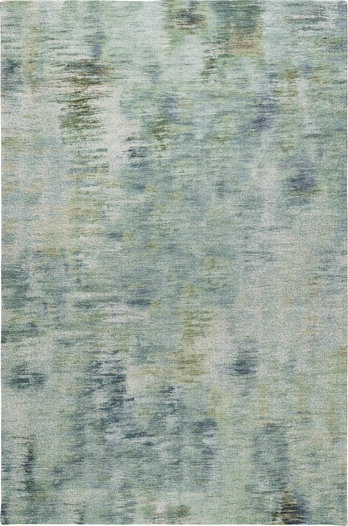 Breka Teal 5' x 8' Machine Washable Rug - Image 1