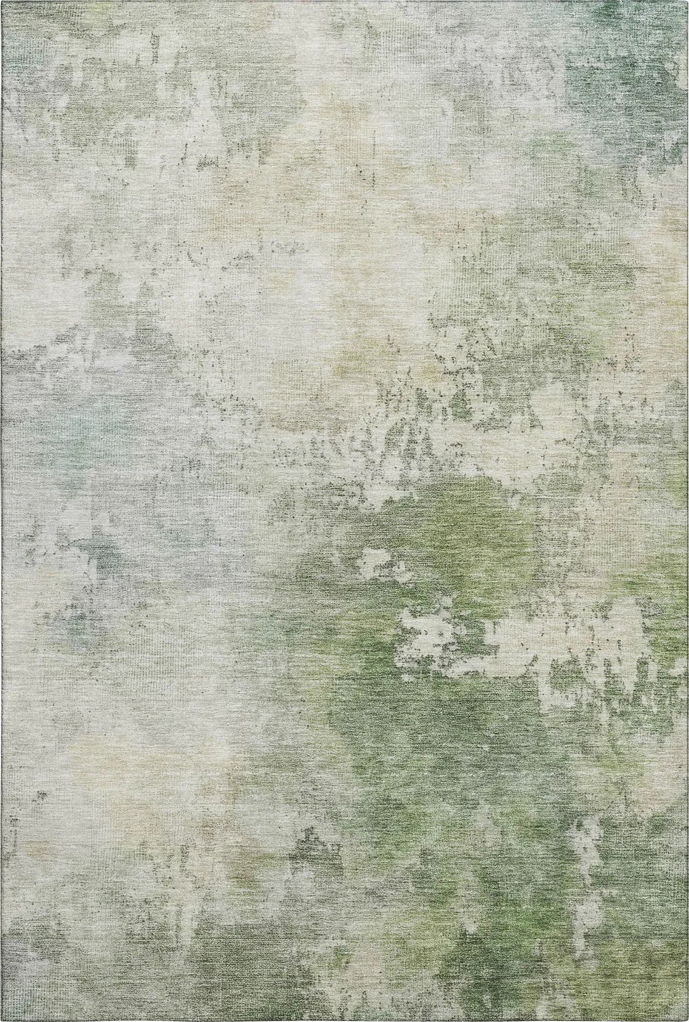 Wandi Green 5' x 8' Machine Washable Rug - Thumbnail - Image 1
