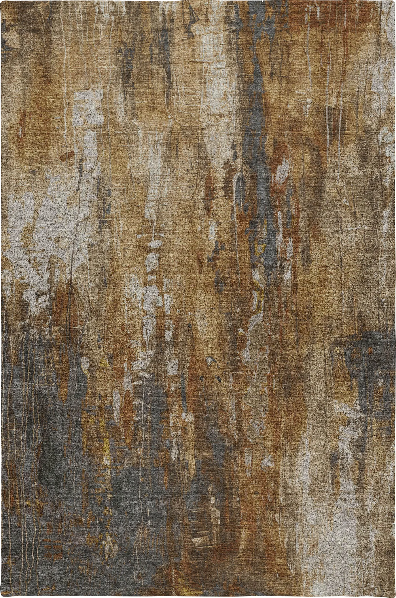 Karga Copper 5' x 8' Machine Washable Rug - Thumbnail - Image 1