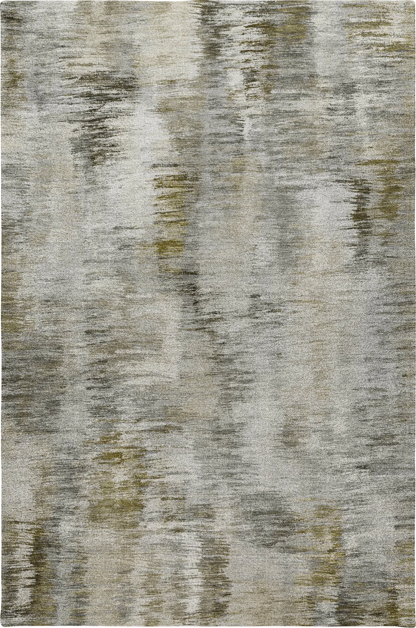 Breka Brown 5' x 8' Machine Washable Rug - Thumbnail - Image 1