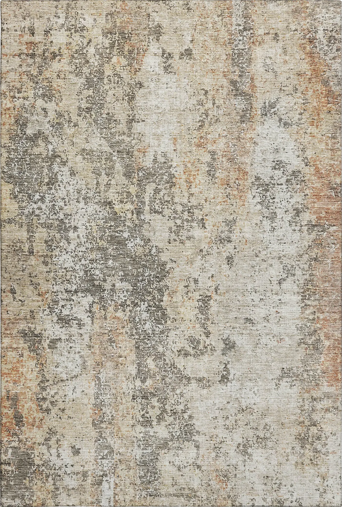 Elianne Taupe 5' x 8' Machine Washable Rug