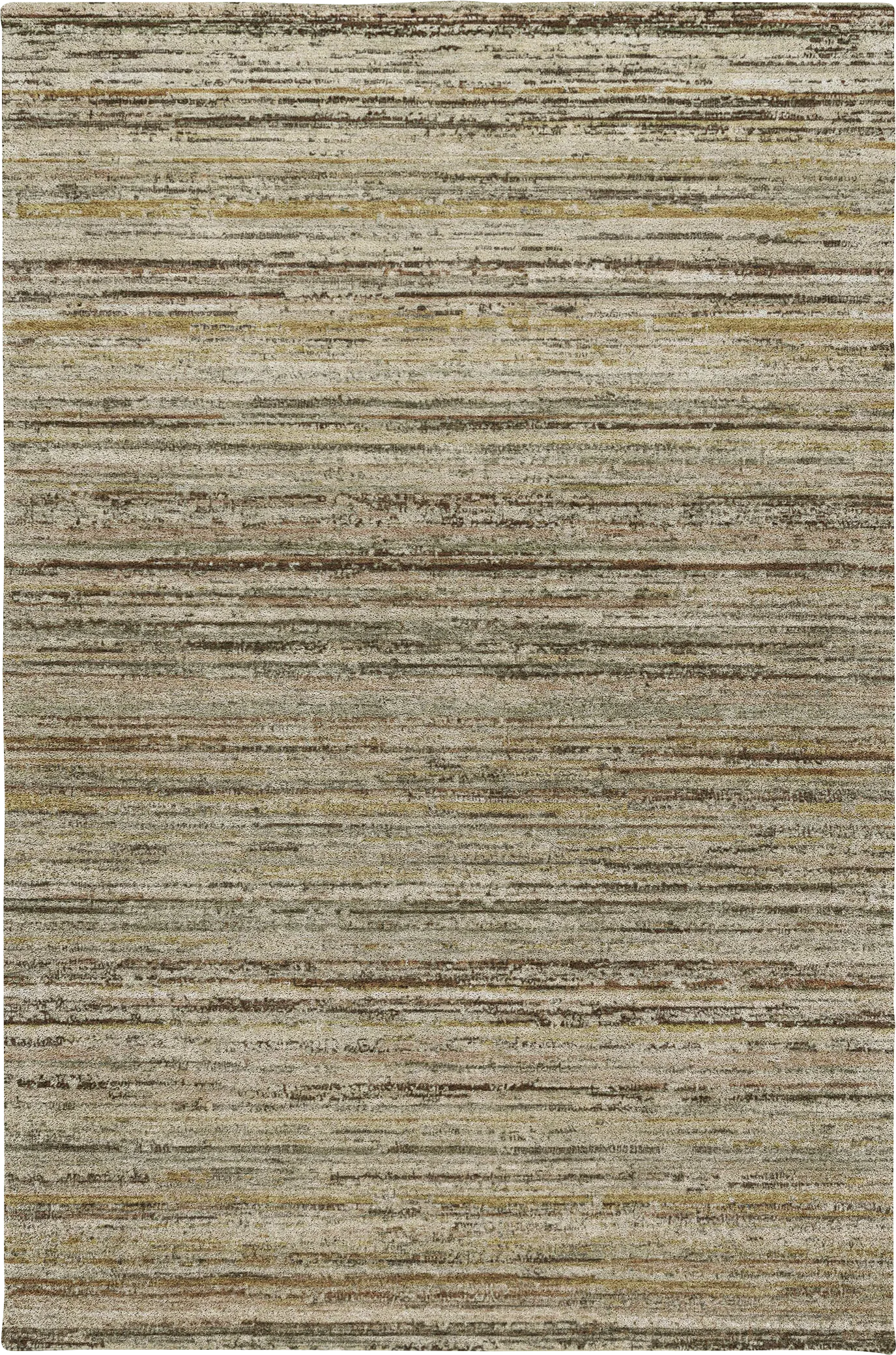 Yechi Brown 5' x 8' Machine Washable Rug - Thumbnail - Image 1