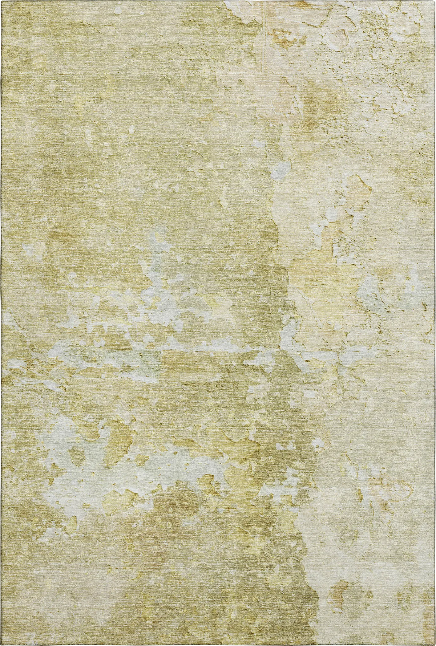 Amme Gold 5' x 8' Machine Washable Rug - Image 1