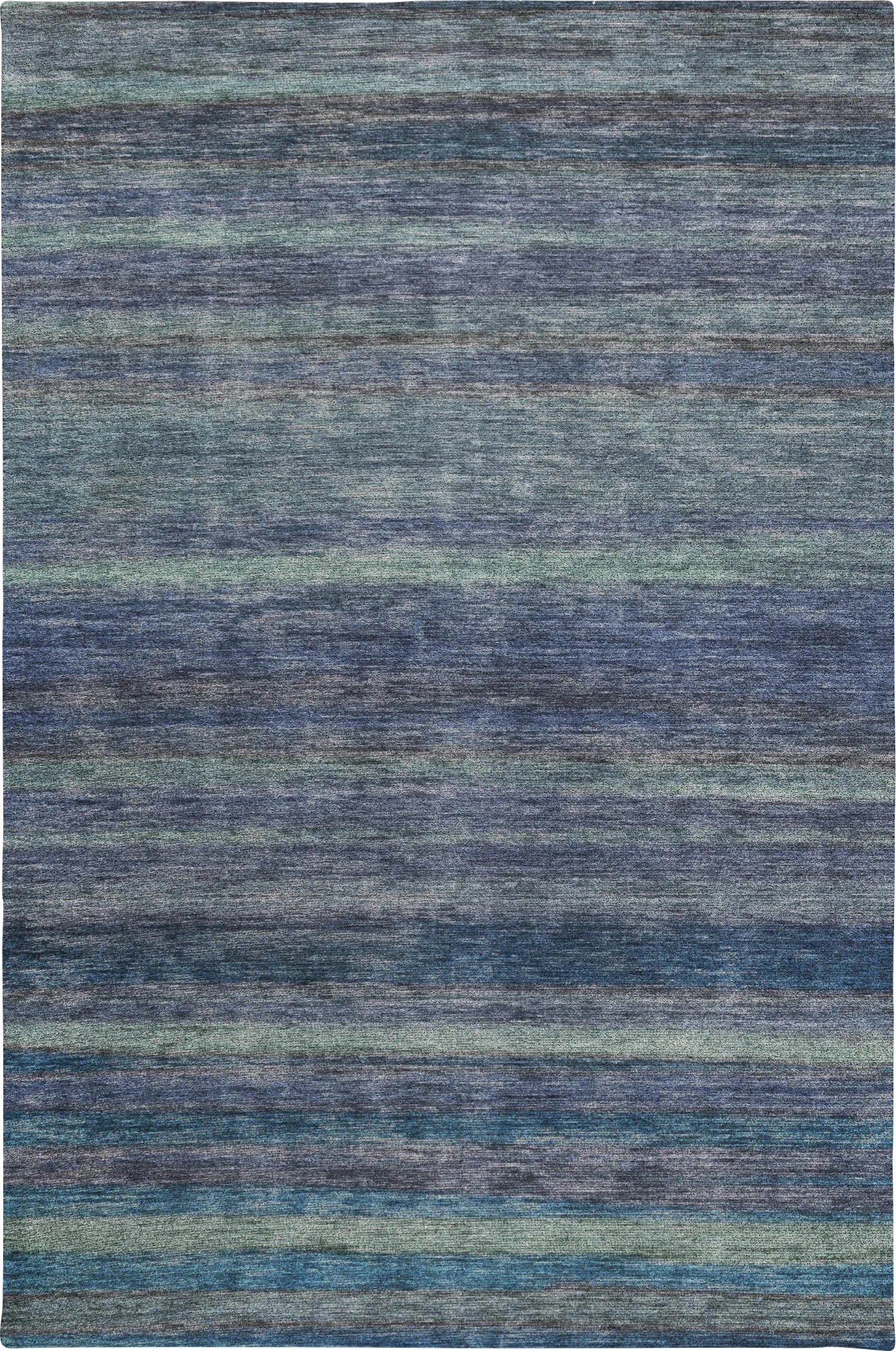 Renera Blue 5' x 8' Machine Washable Rug - Image 1