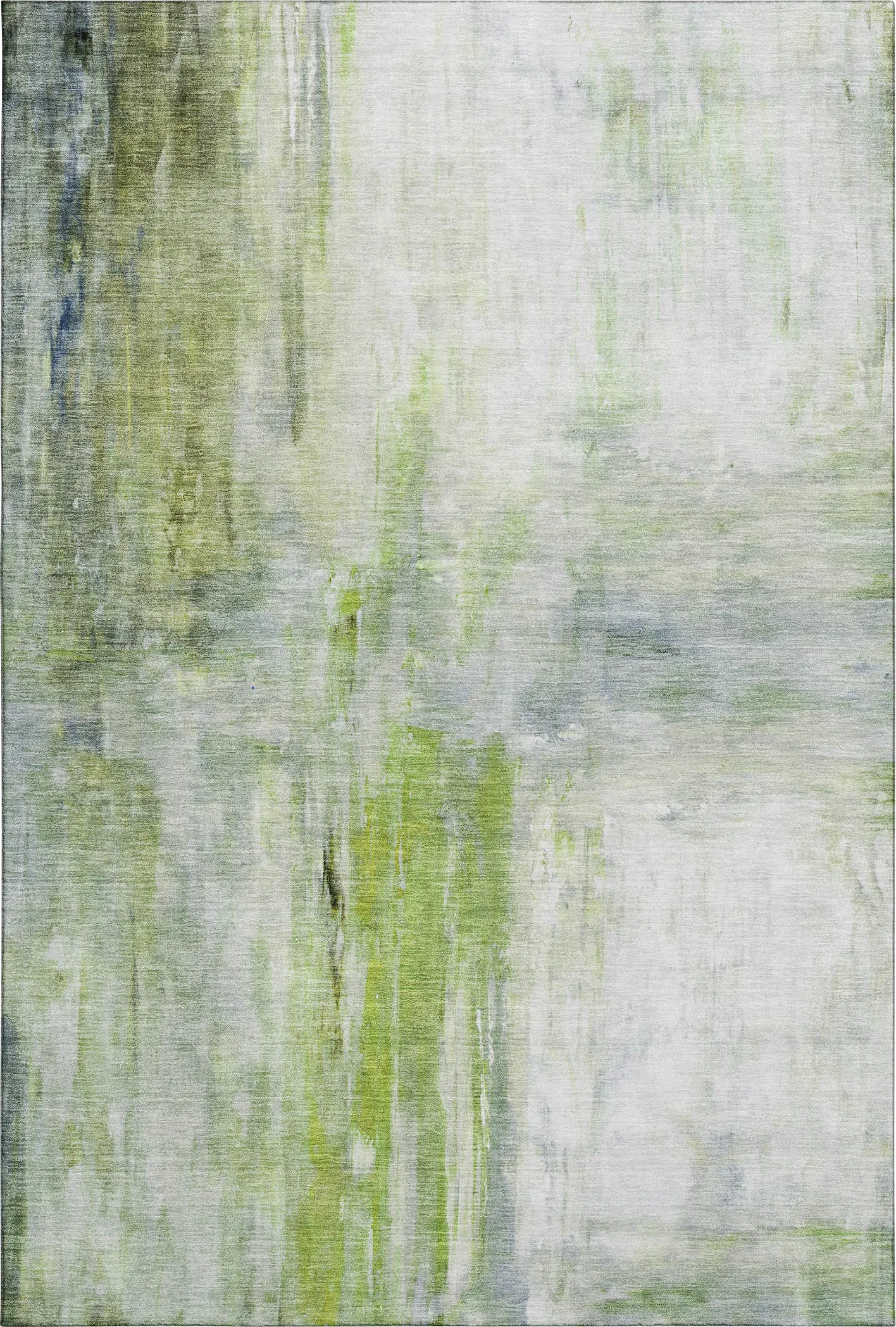Kasti Green 8' Machine Washable Rug - Thumbnail - Image 1