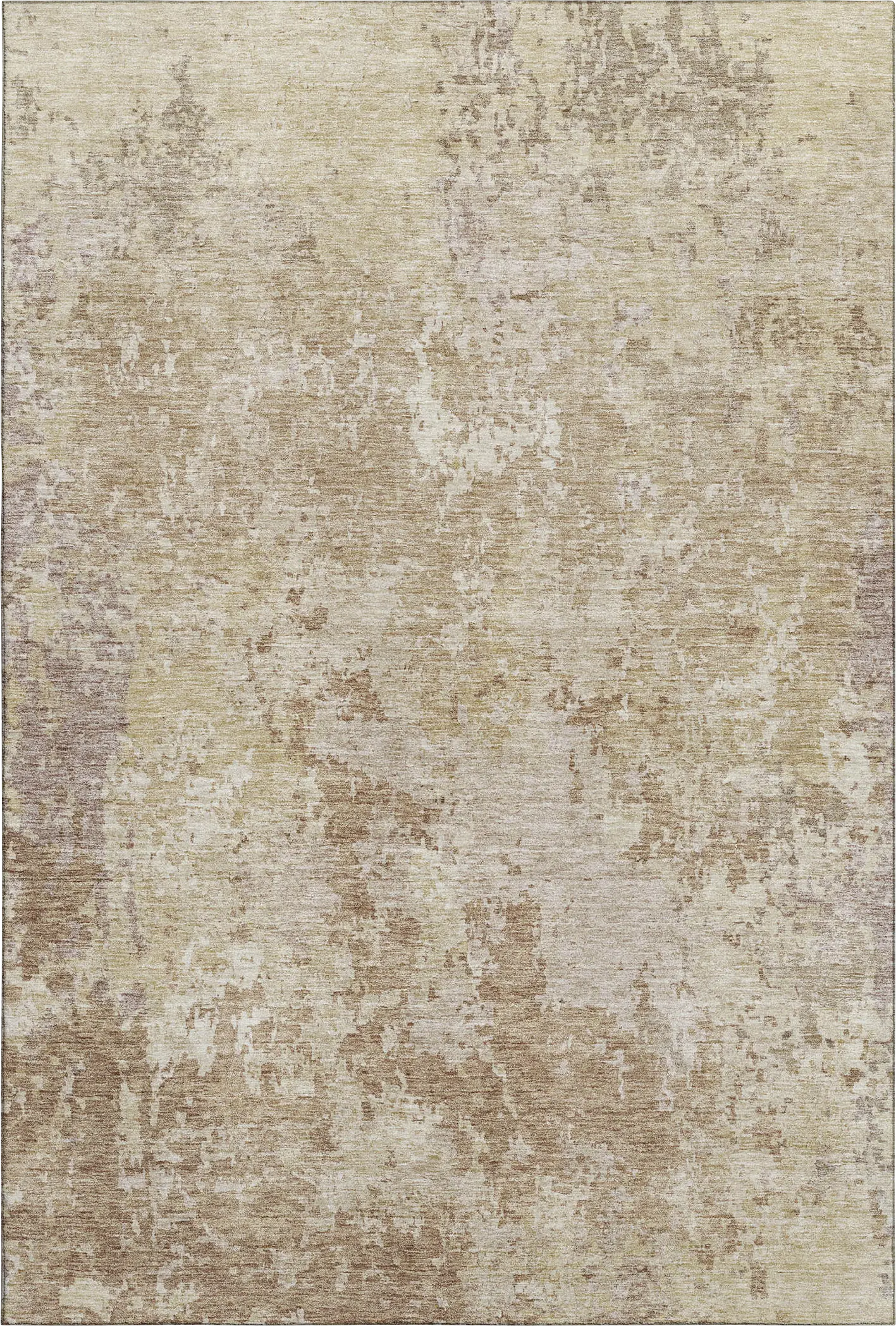 Jaisa Copper 5' x 8' Machine Washable Rug