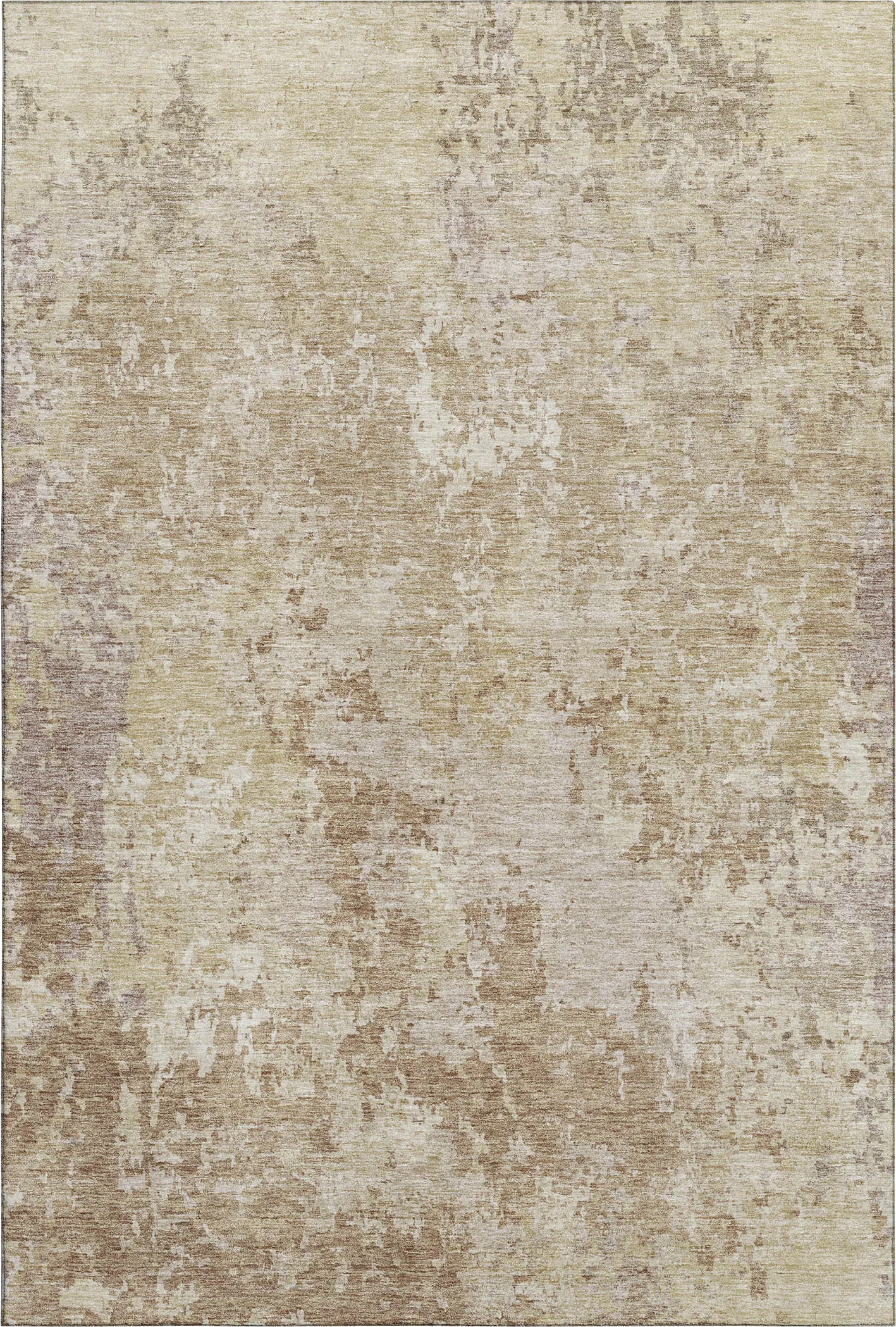 Jaisa Copper 5' x 8' Machine Washable Rug - Image 1