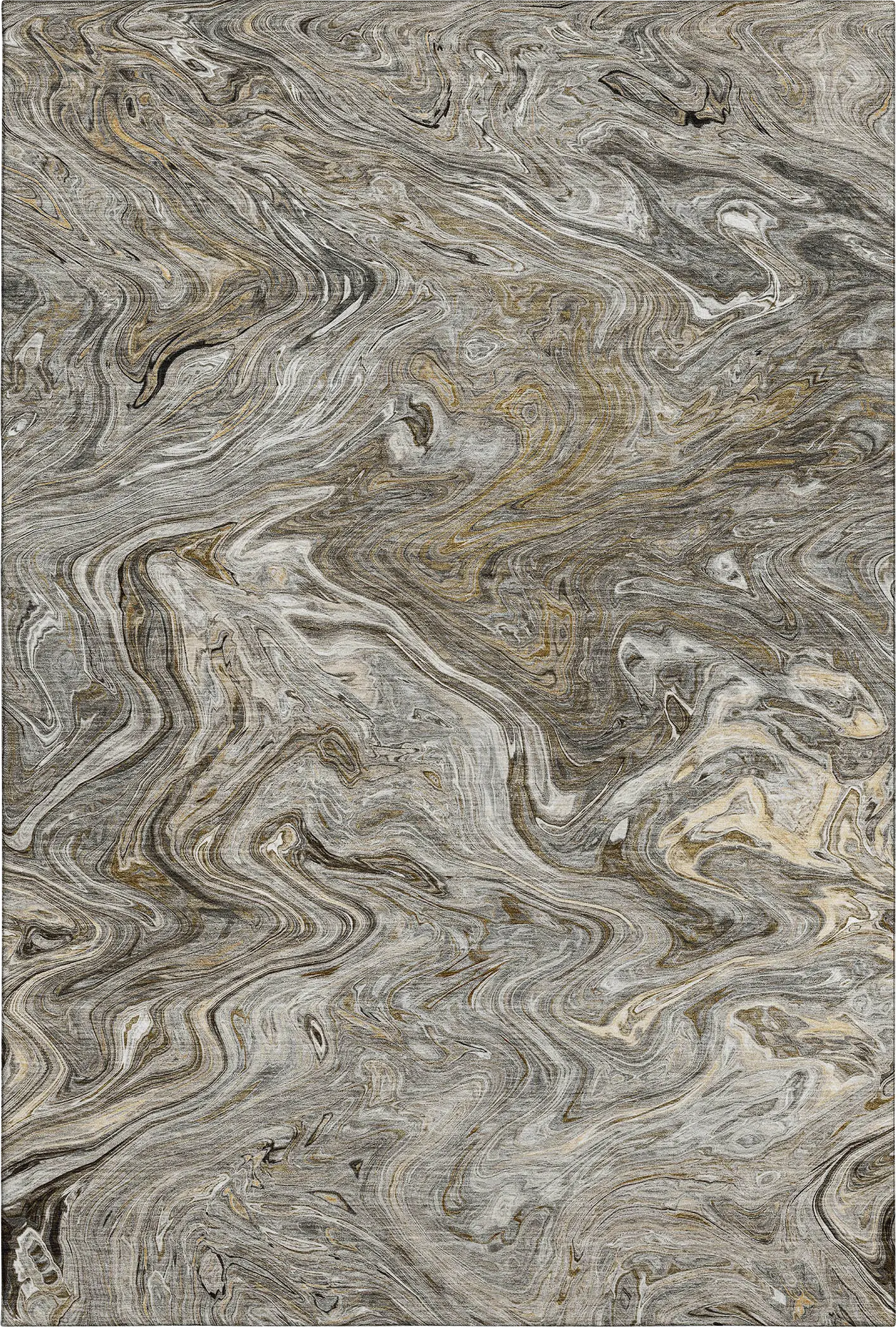 Shilo Brown 8' x 10' Machine Washable Rug