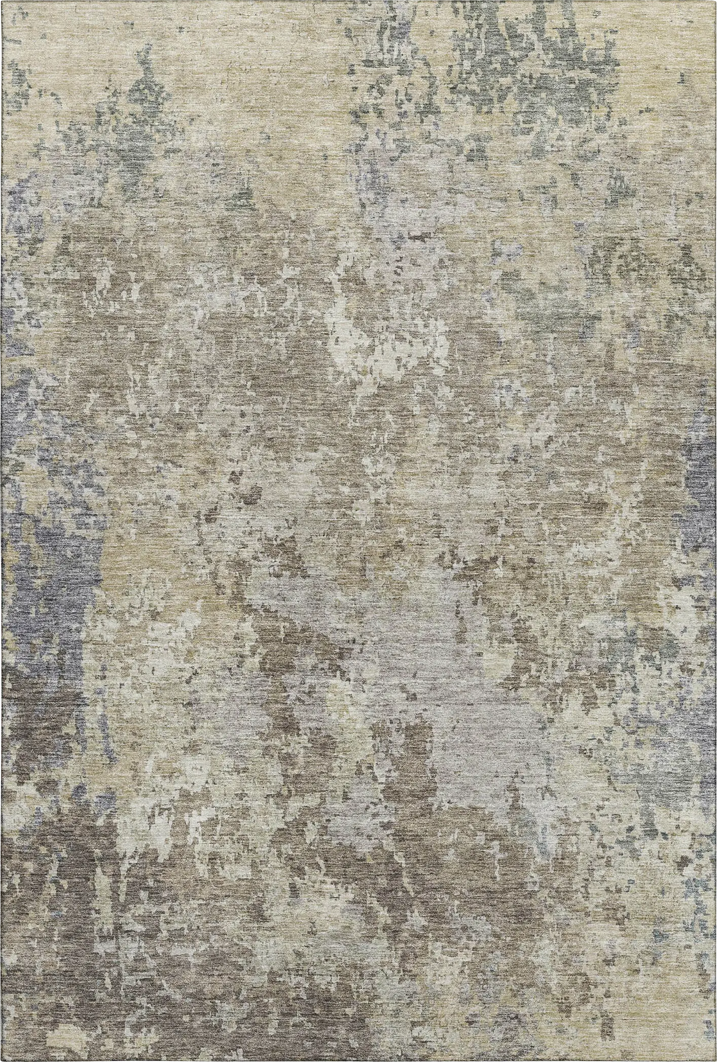 Jaisa Beige 8' x 10' Machine Washable Rug